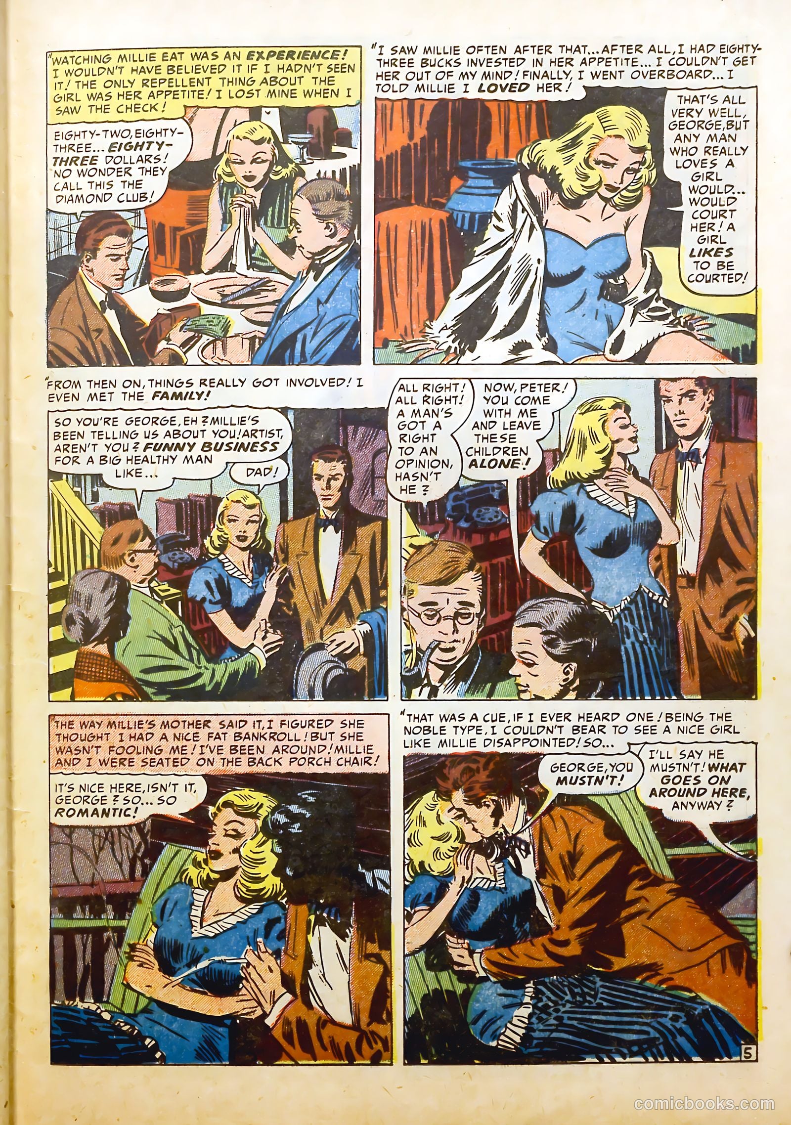 Young Love #14 (1950) — page 45 of 52