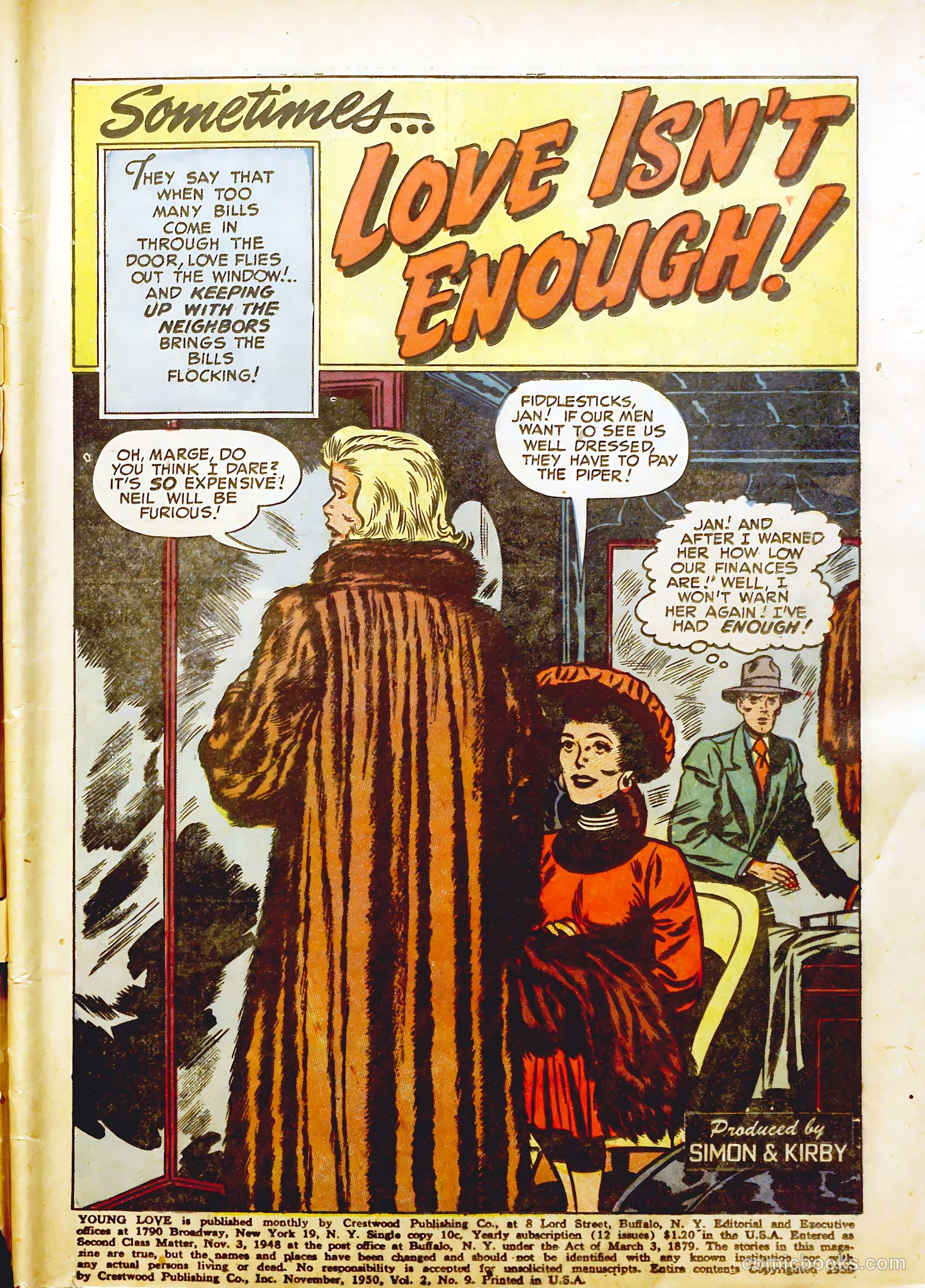 Young Love #15 (1948) — page 3 of 50