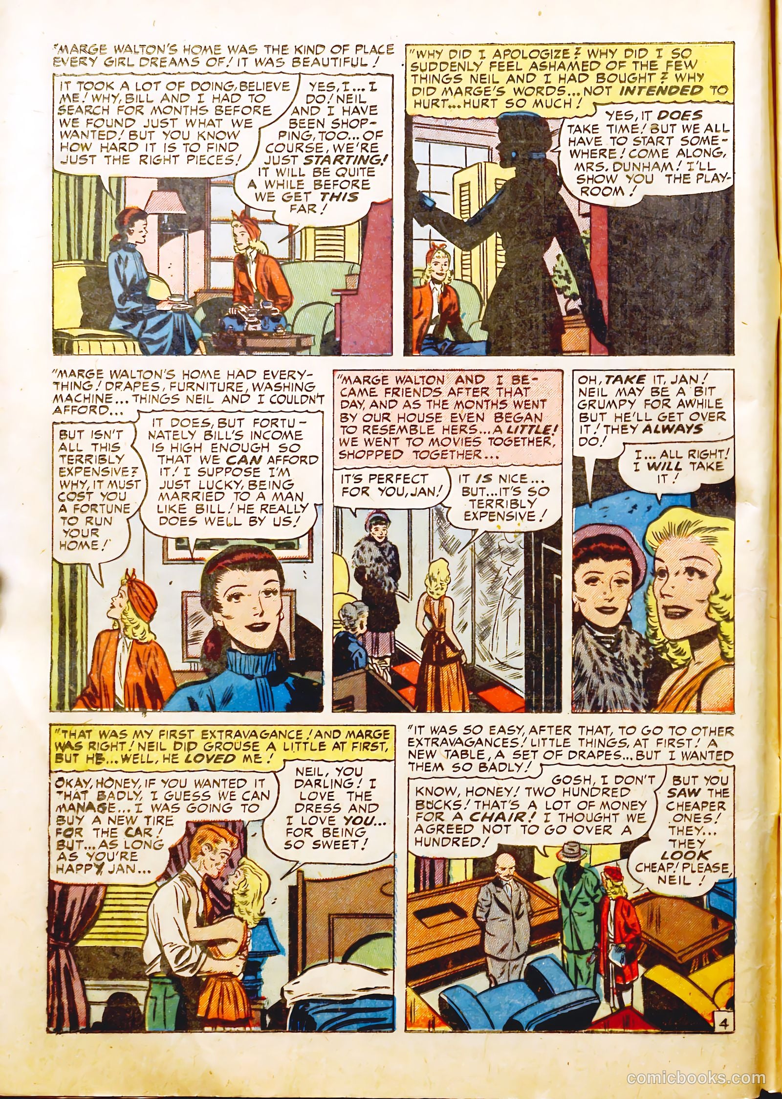 Young Love #15 (1948) — page 6 of 50
