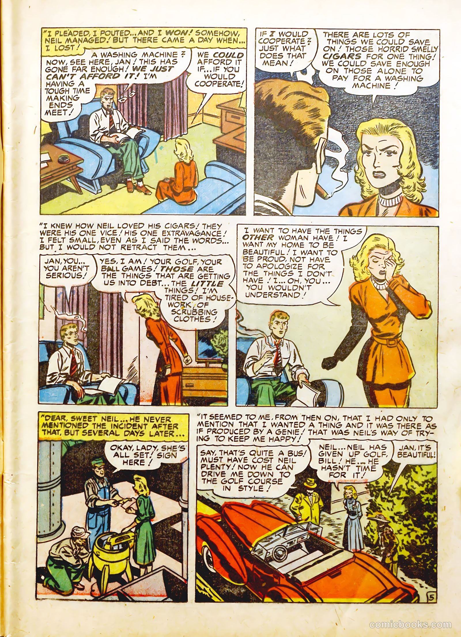 Young Love #15 (1948) — page 7 of 50