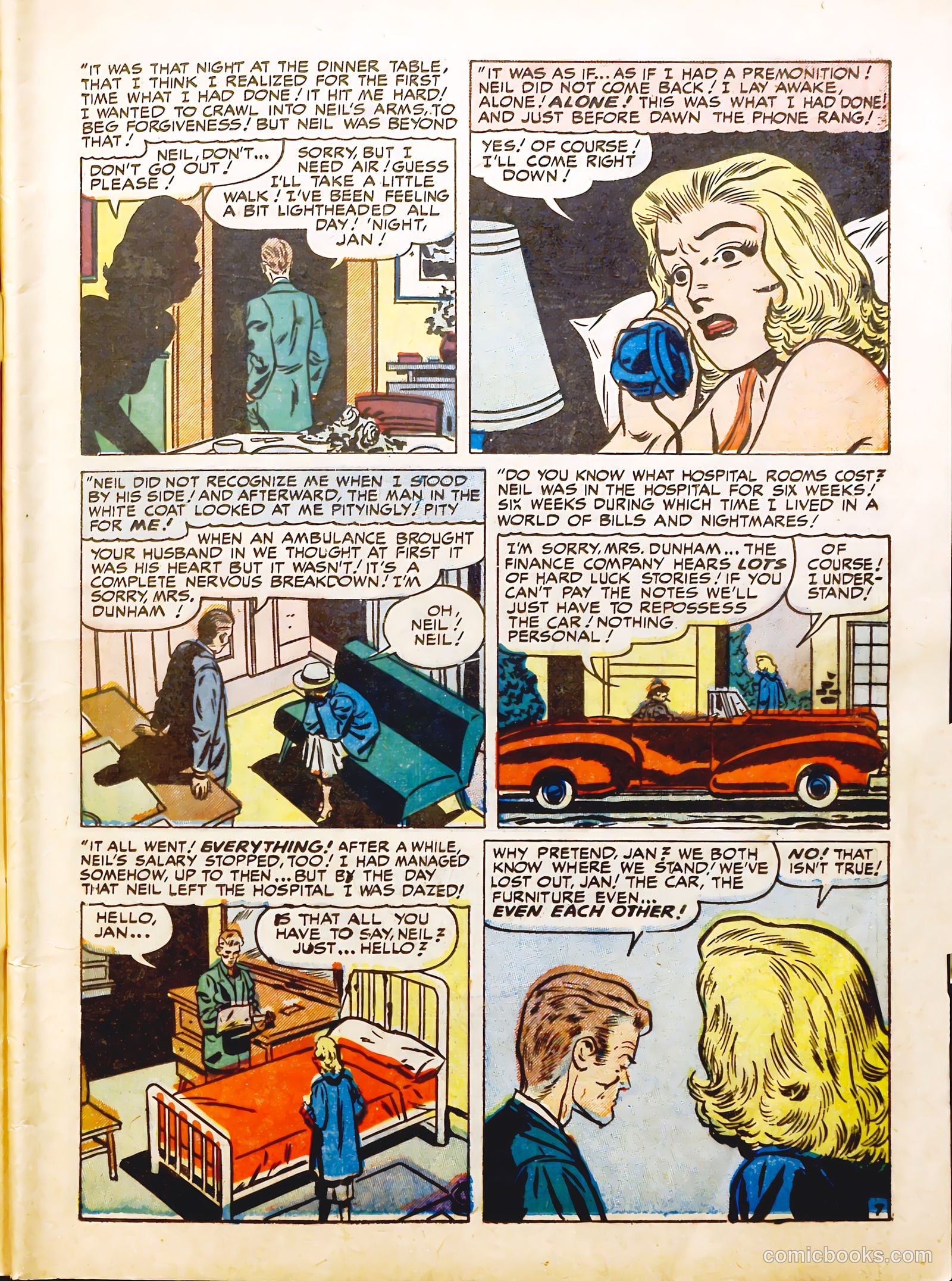 Young Love #15 (1948) — page 9 of 50