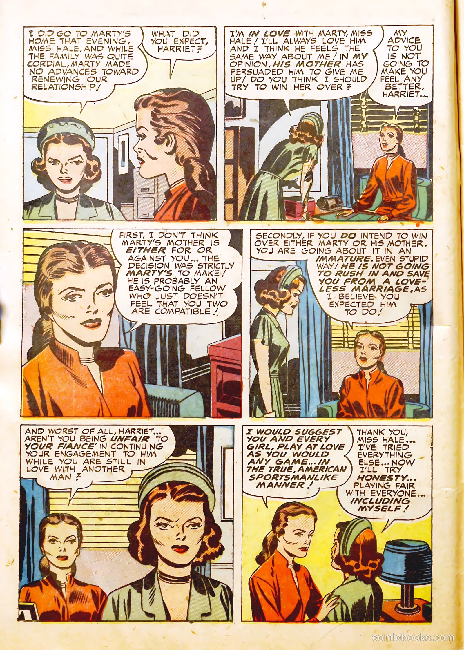 Young Love #15 (1948) — page 14 of 50