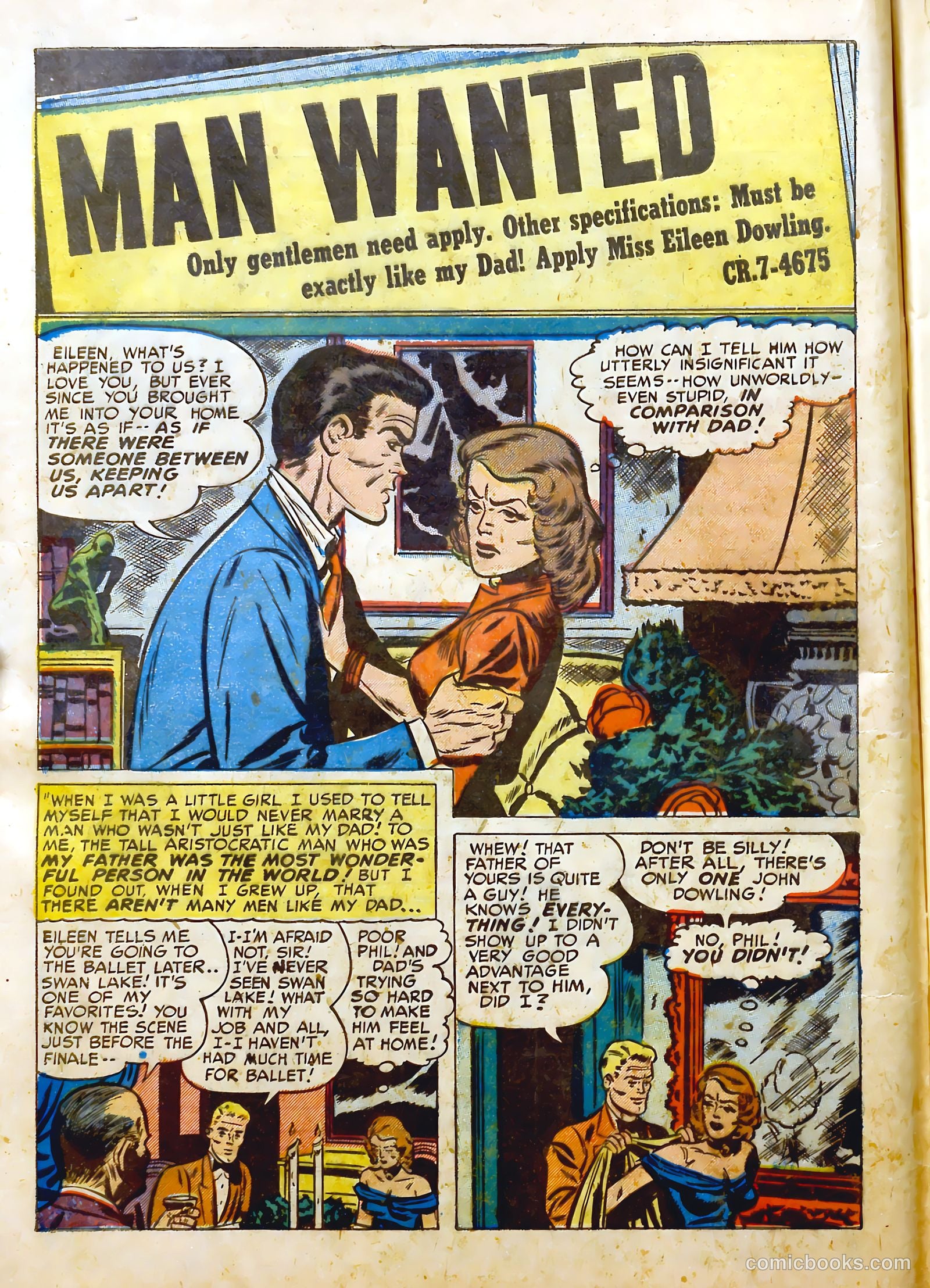 Young Love #15 (1948) — page 16 of 50