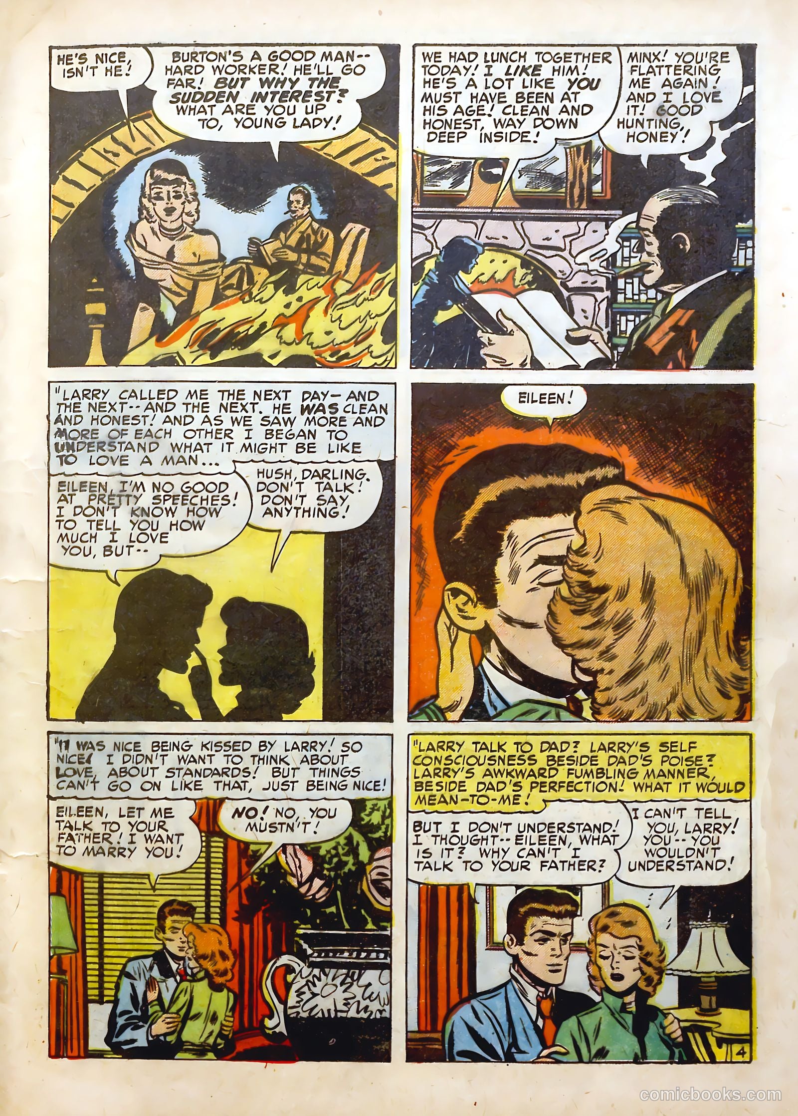 Young Love #15 (1948) — page 19 of 50