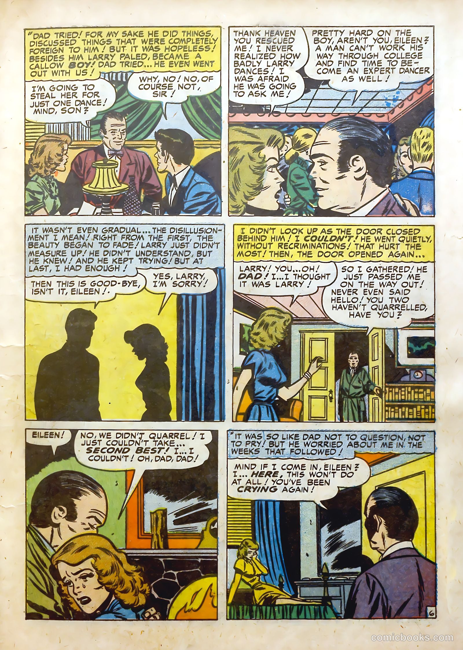Young Love #15 (1948) — page 21 of 50