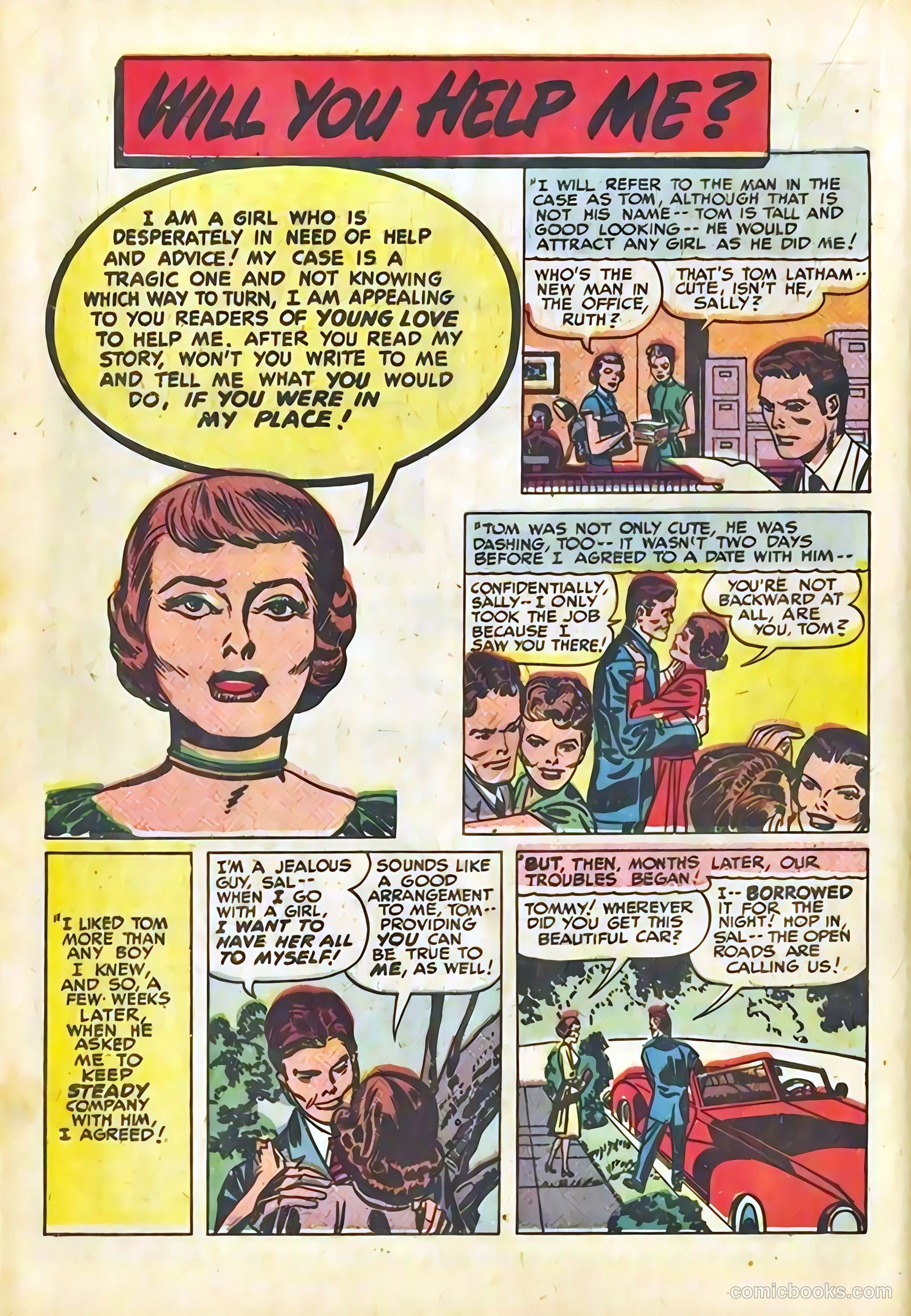 Young Love #15 (1948) — page 25 of 50