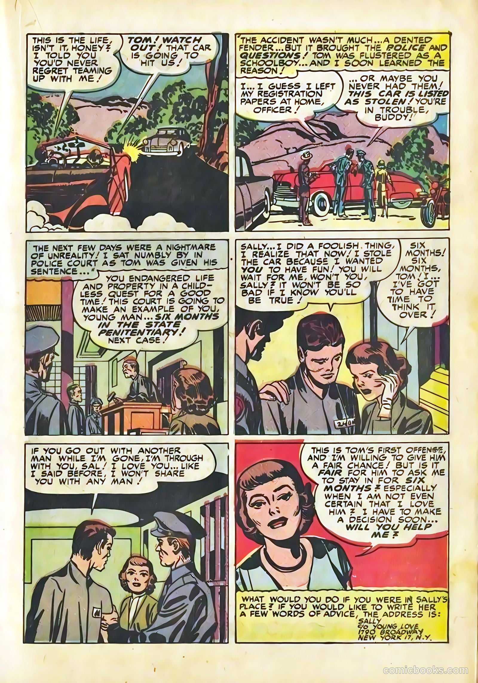 Young Love #15 (1948) — page 26 of 50