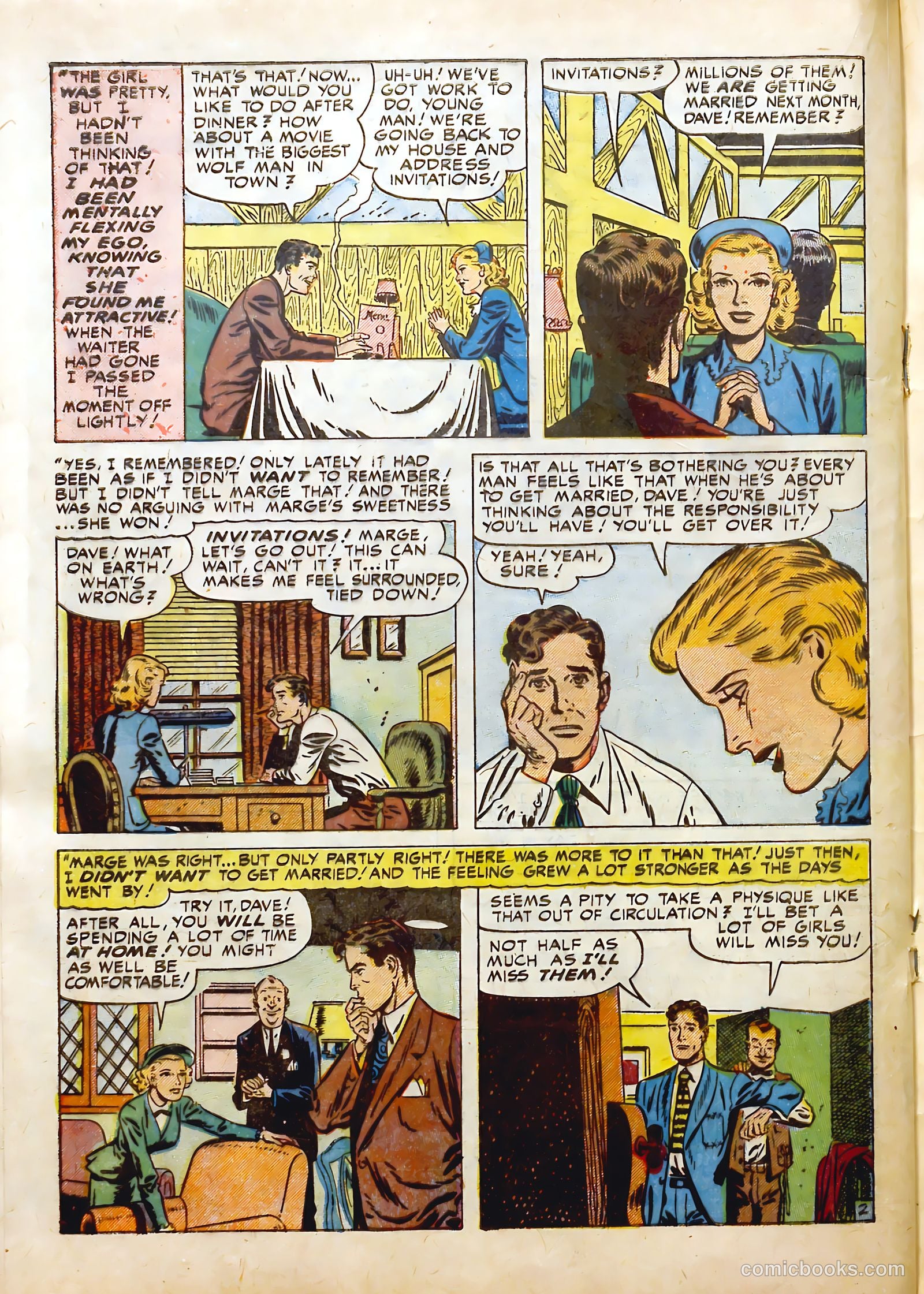 Young Love #15 (1948) — page 28 of 50