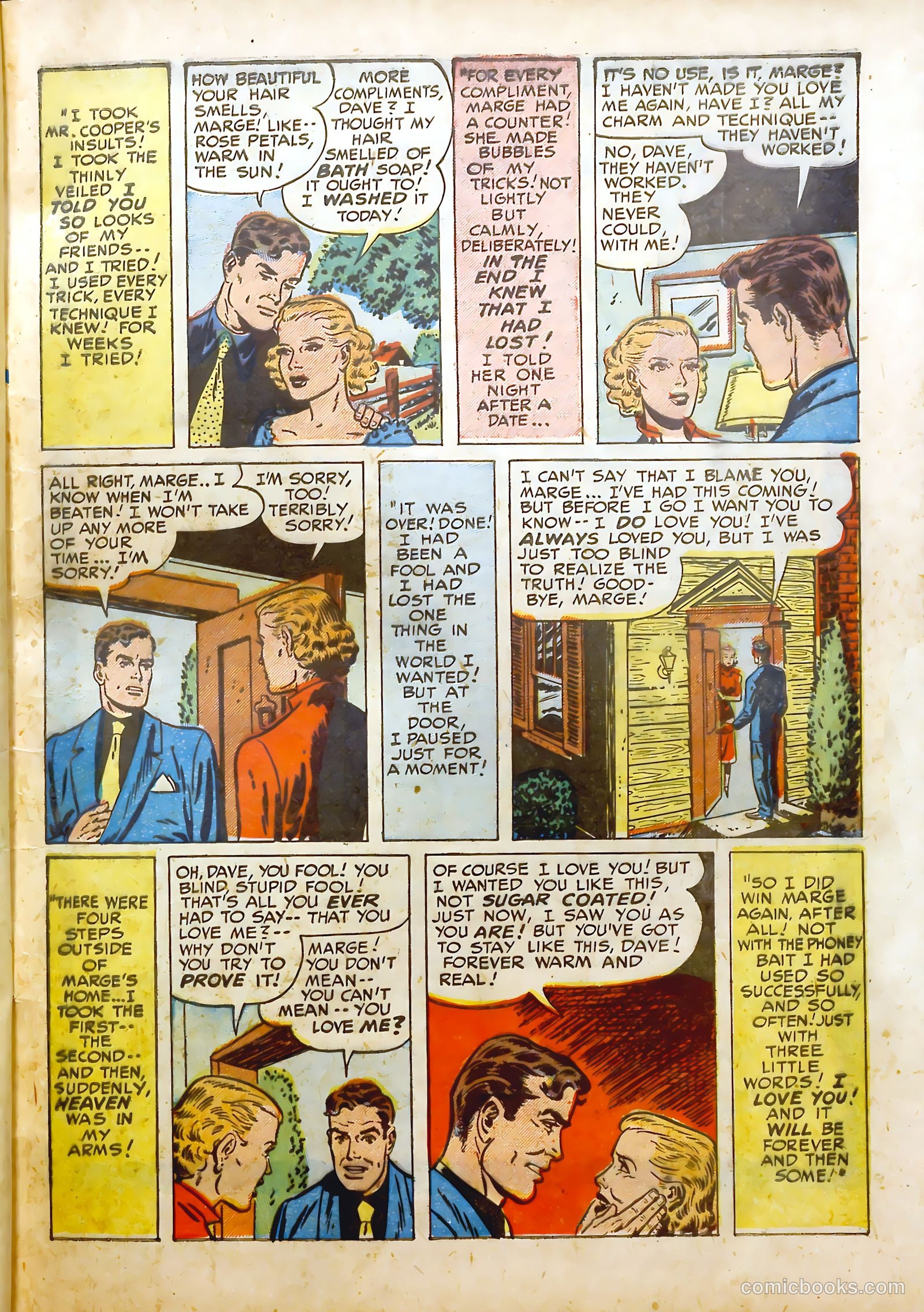 Young Love #15 (1948) — page 35 of 50