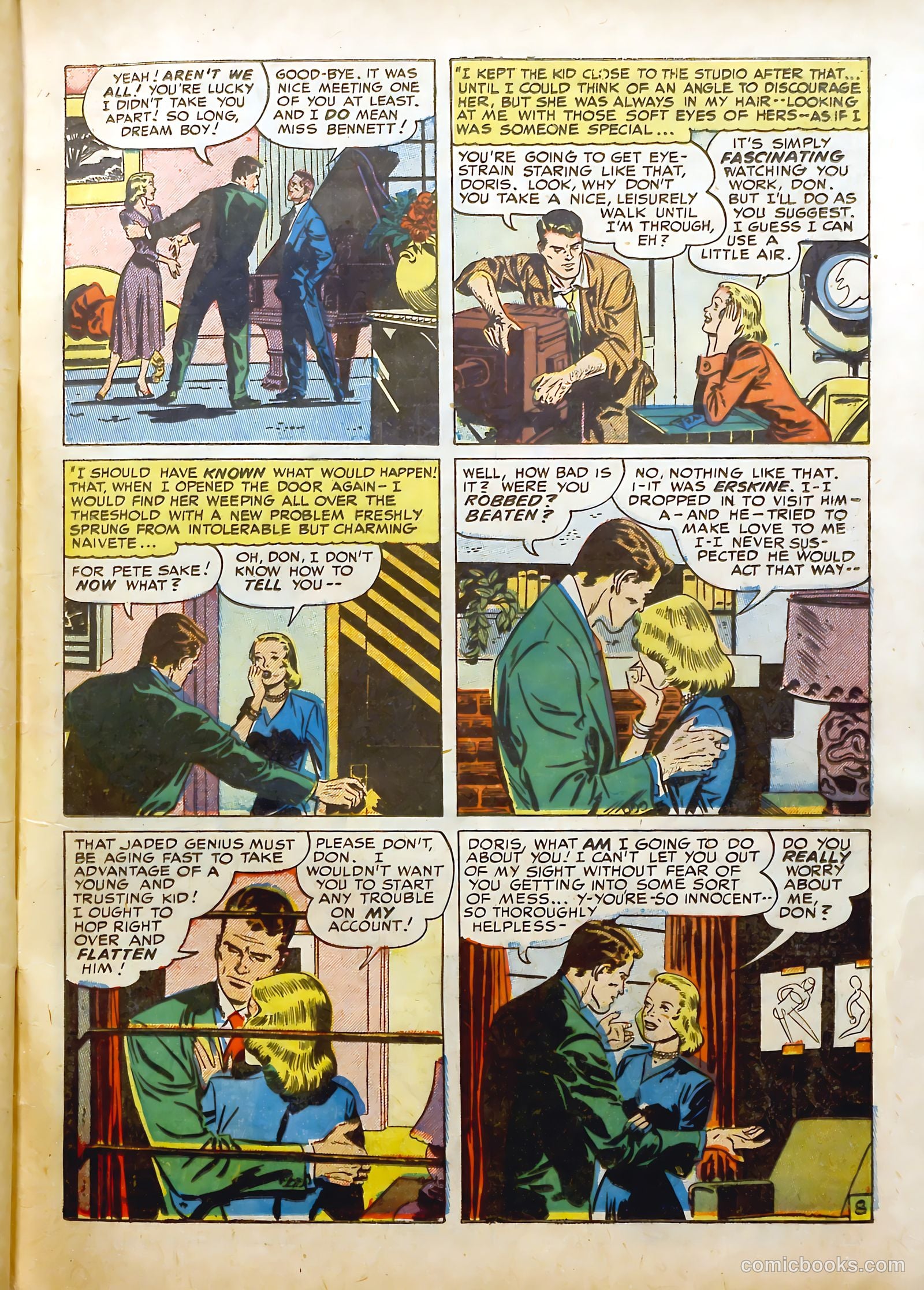 Young Love #15 (1948) — page 45 of 50
