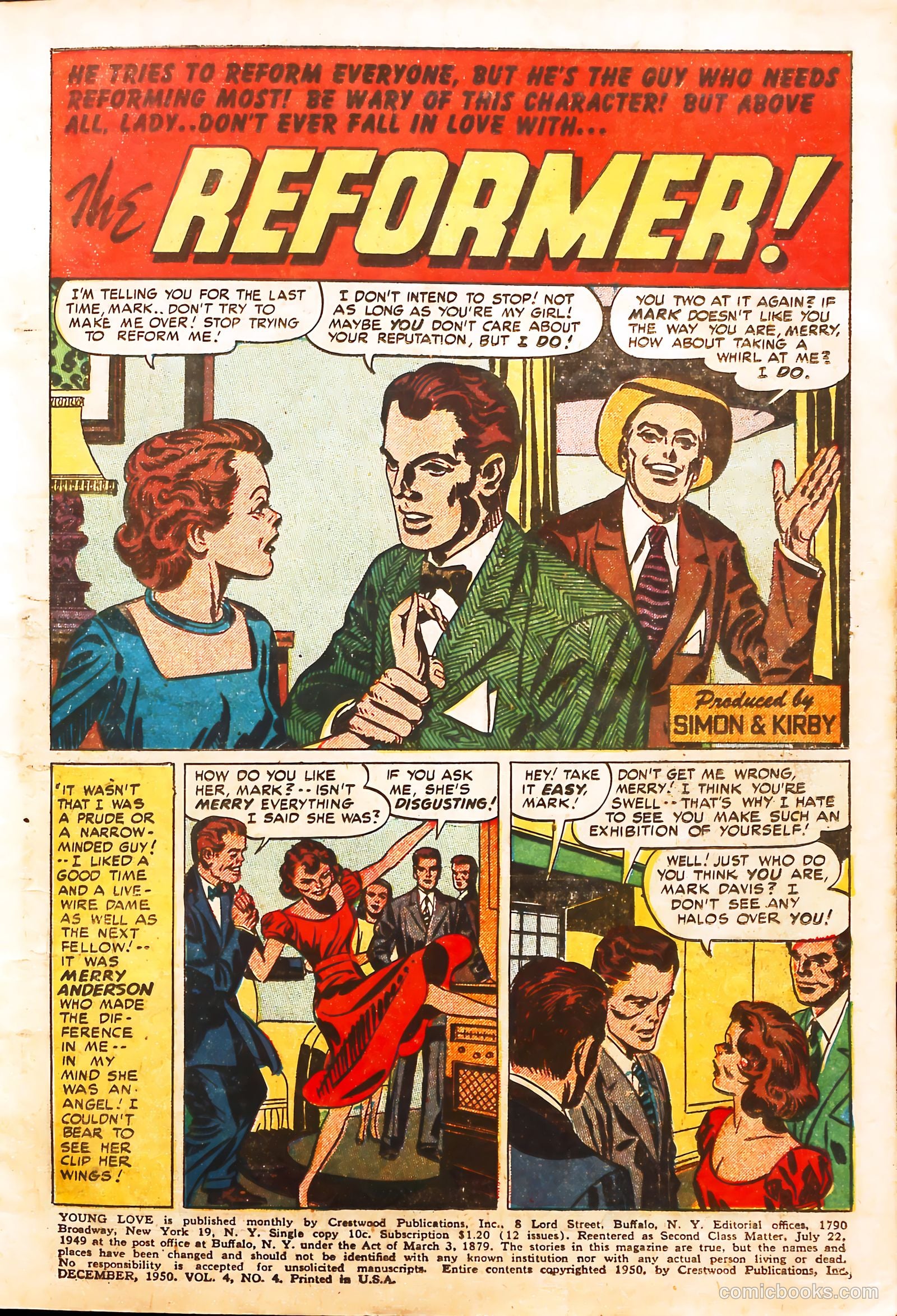 Young Love #16 (1950) — page 3 of 52