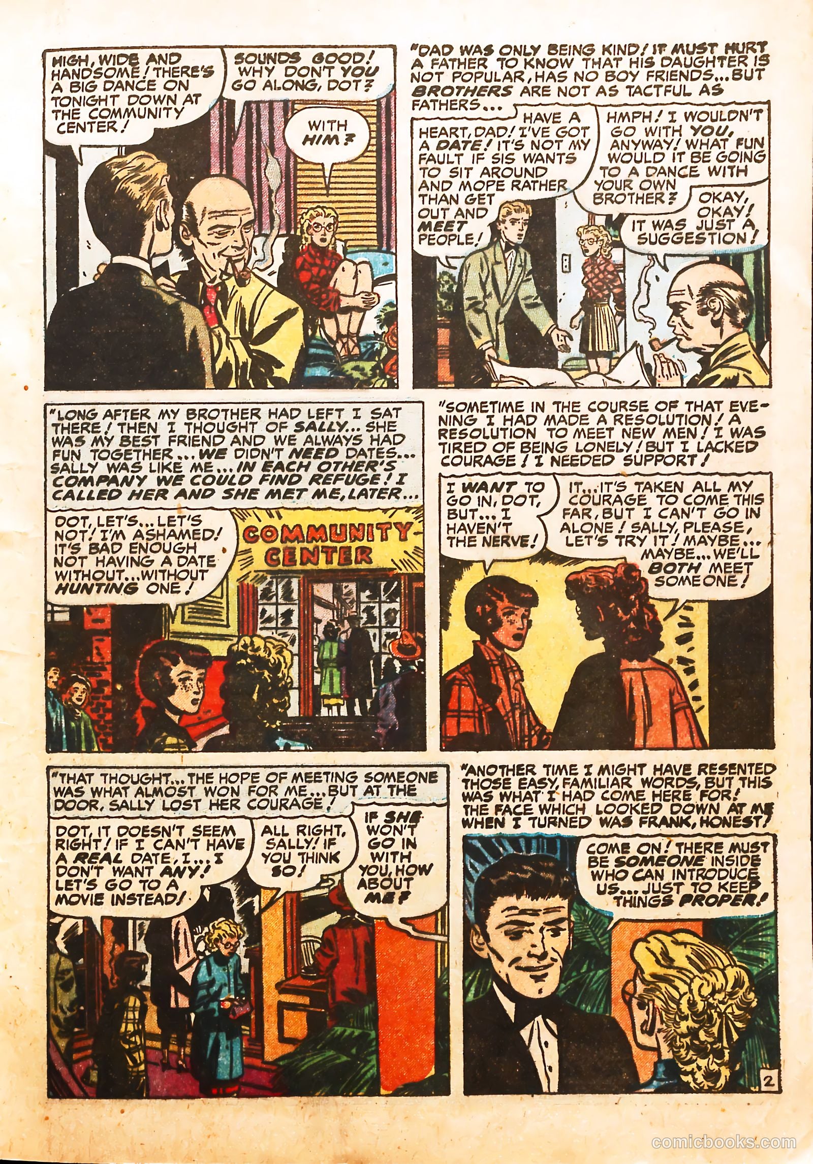 Young Love #16 (1950) — page 19 of 52