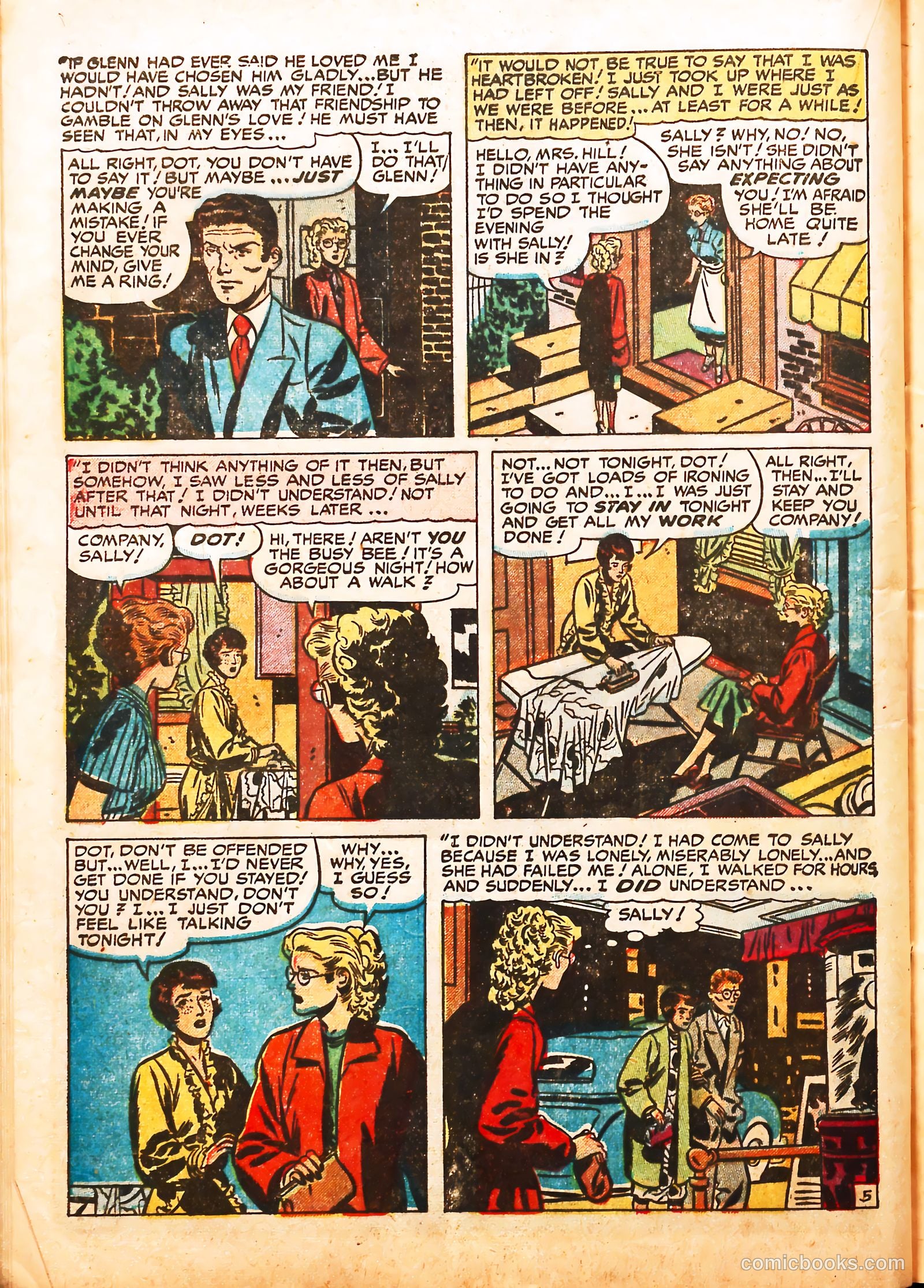 Young Love #16 (1950) — page 22 of 52