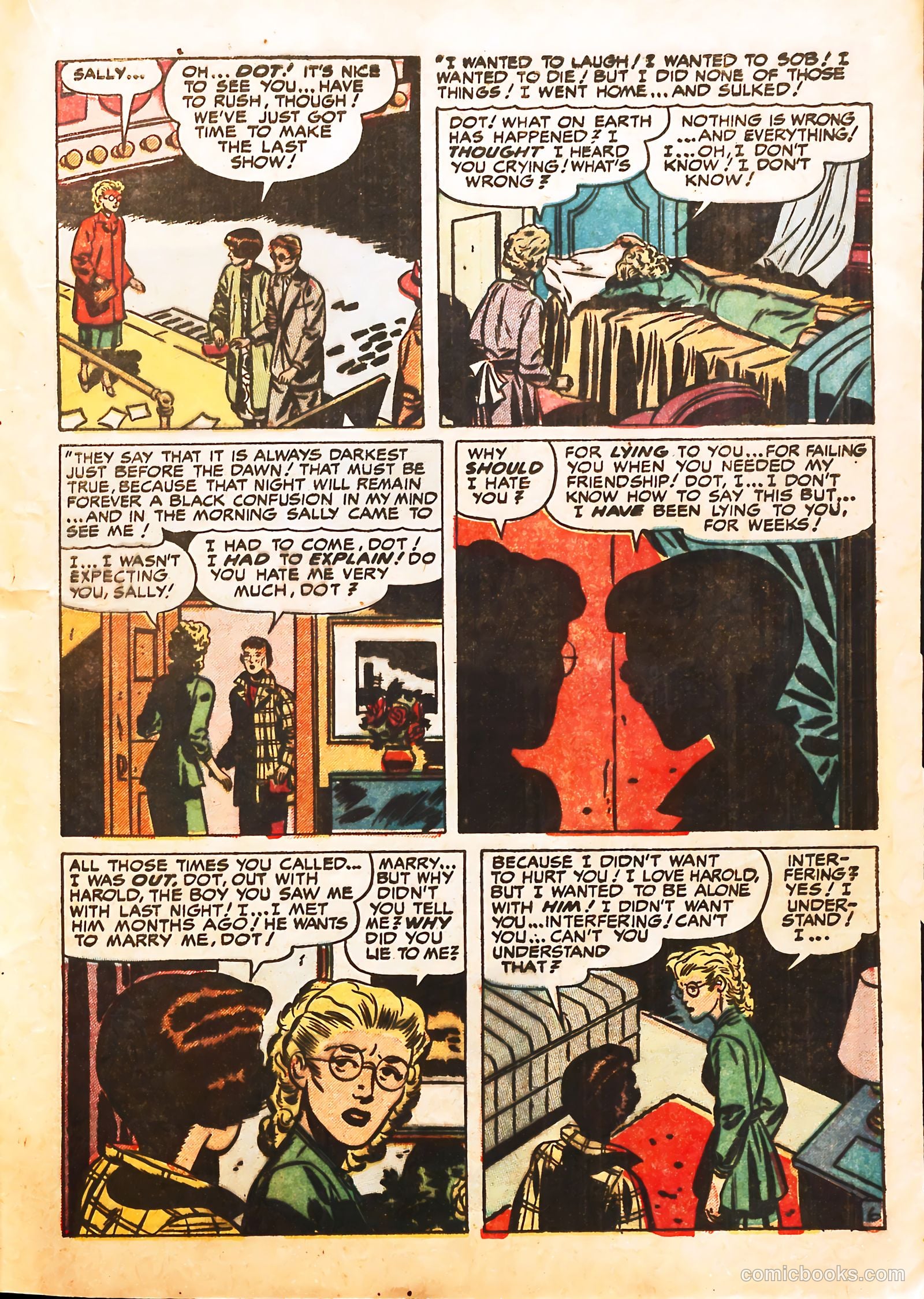 Young Love #16 (1950) — page 23 of 52