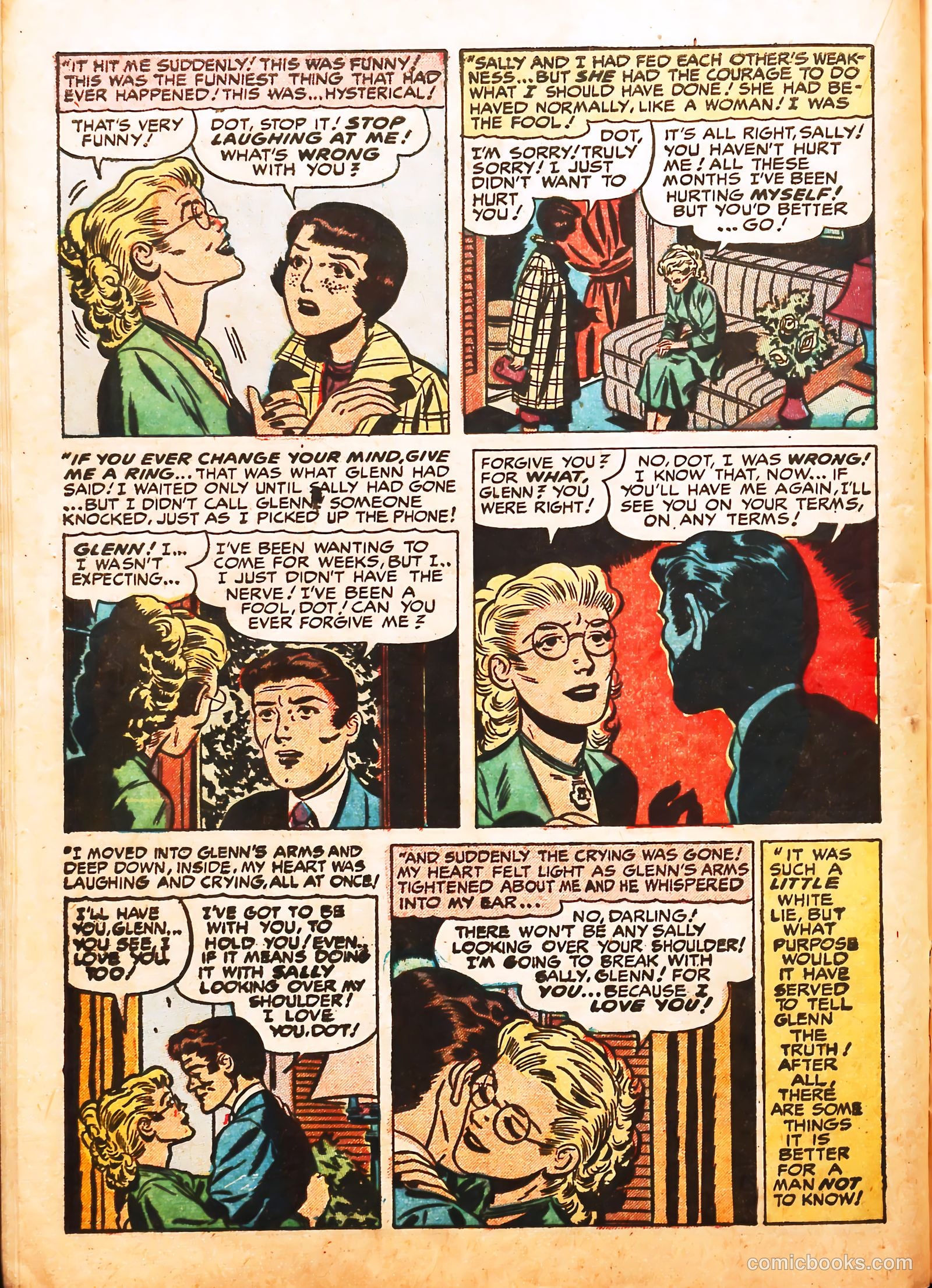 Young Love #16 (1950) — page 24 of 52