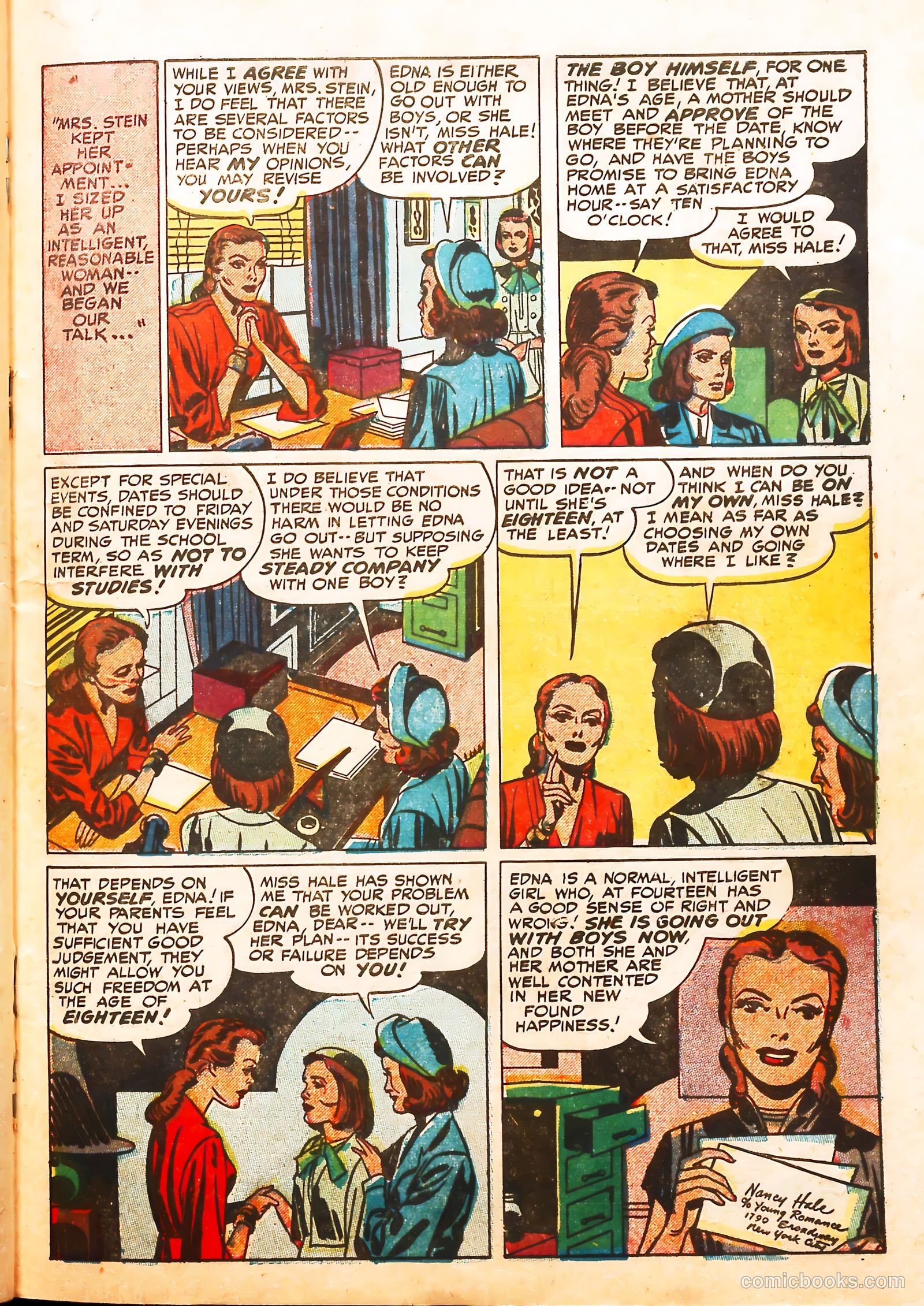 Young Love #16 (1950) — page 27 of 52