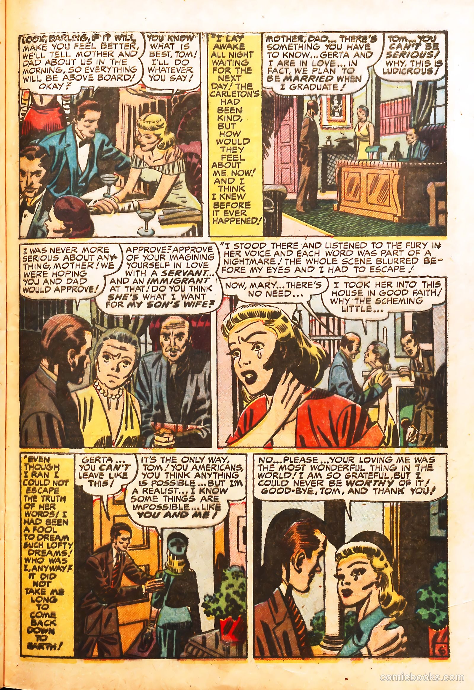 Young Love #16 (1950) — page 35 of 52
