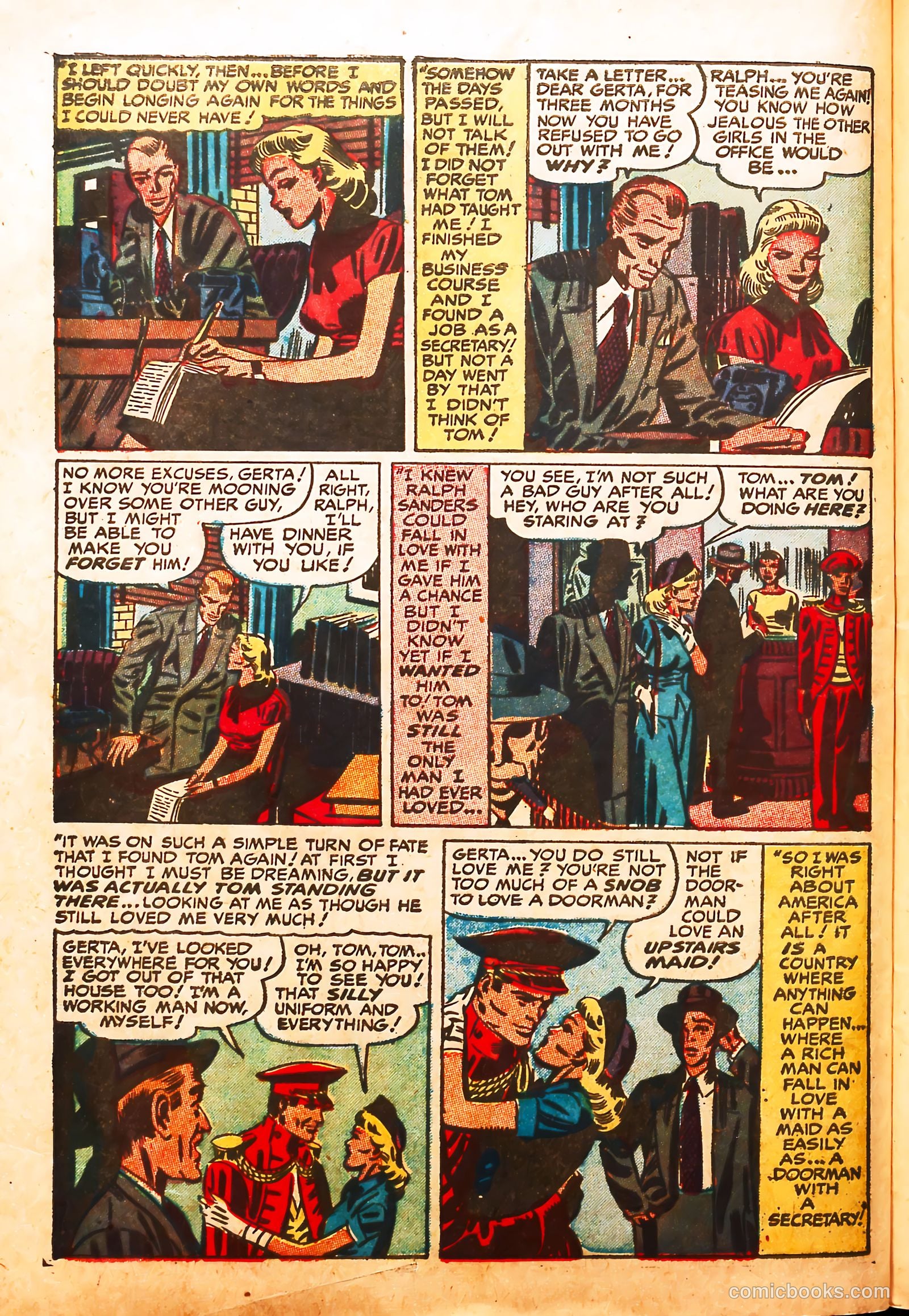 Young Love #16 (1950) — page 36 of 52