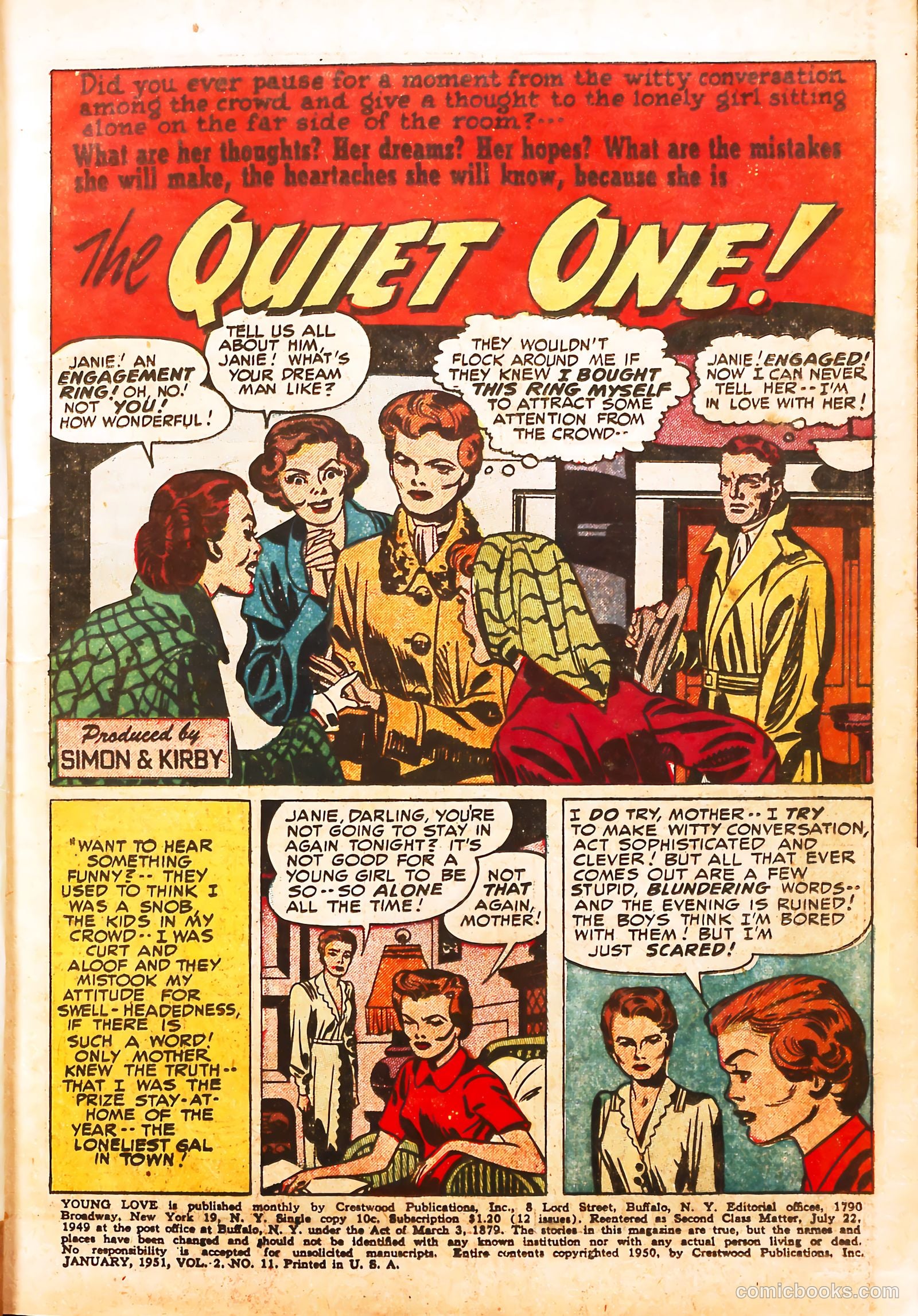 Young Love #17 (1950) — page 3 of 52