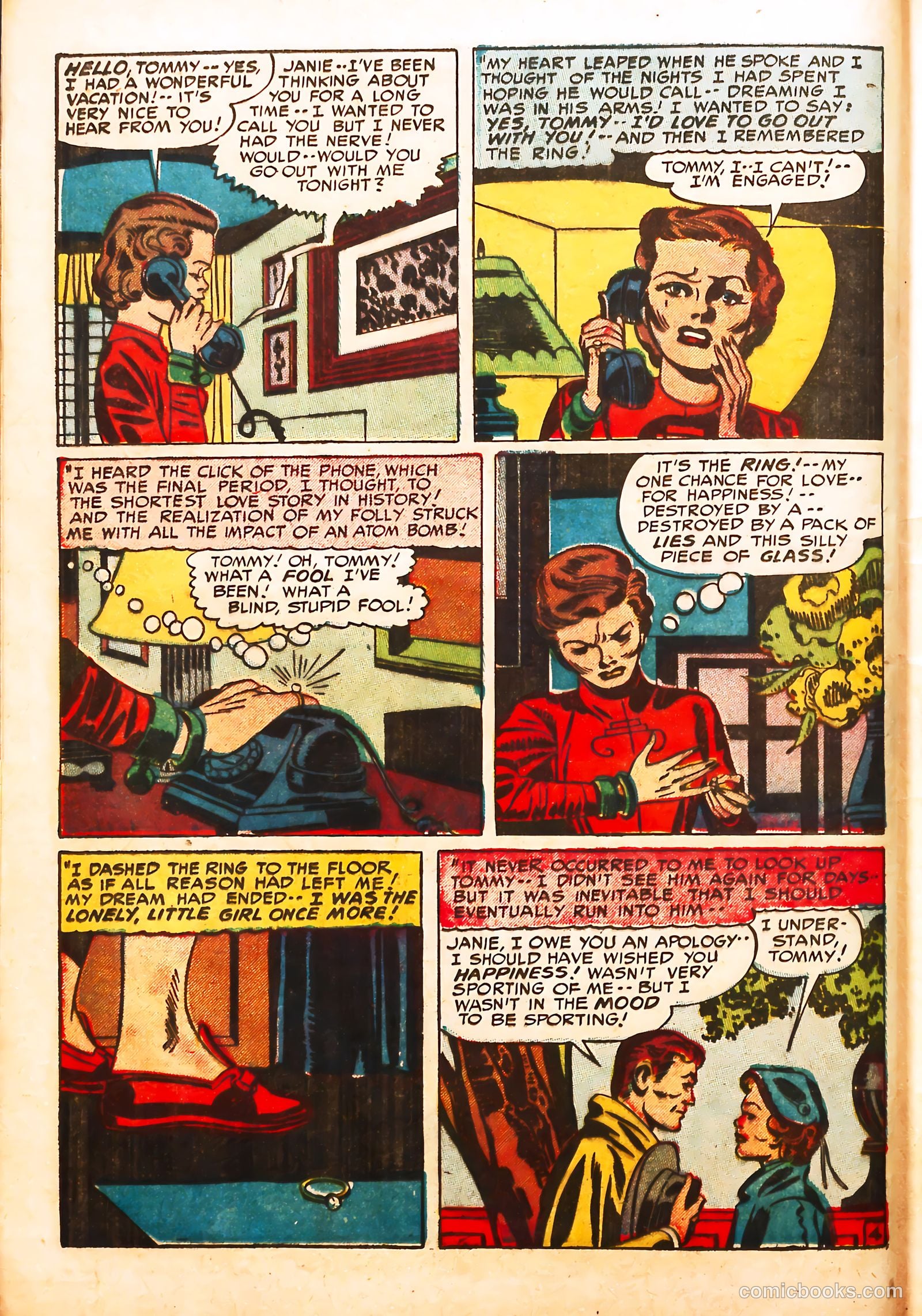 Young Love #17 (1950) — page 6 of 52