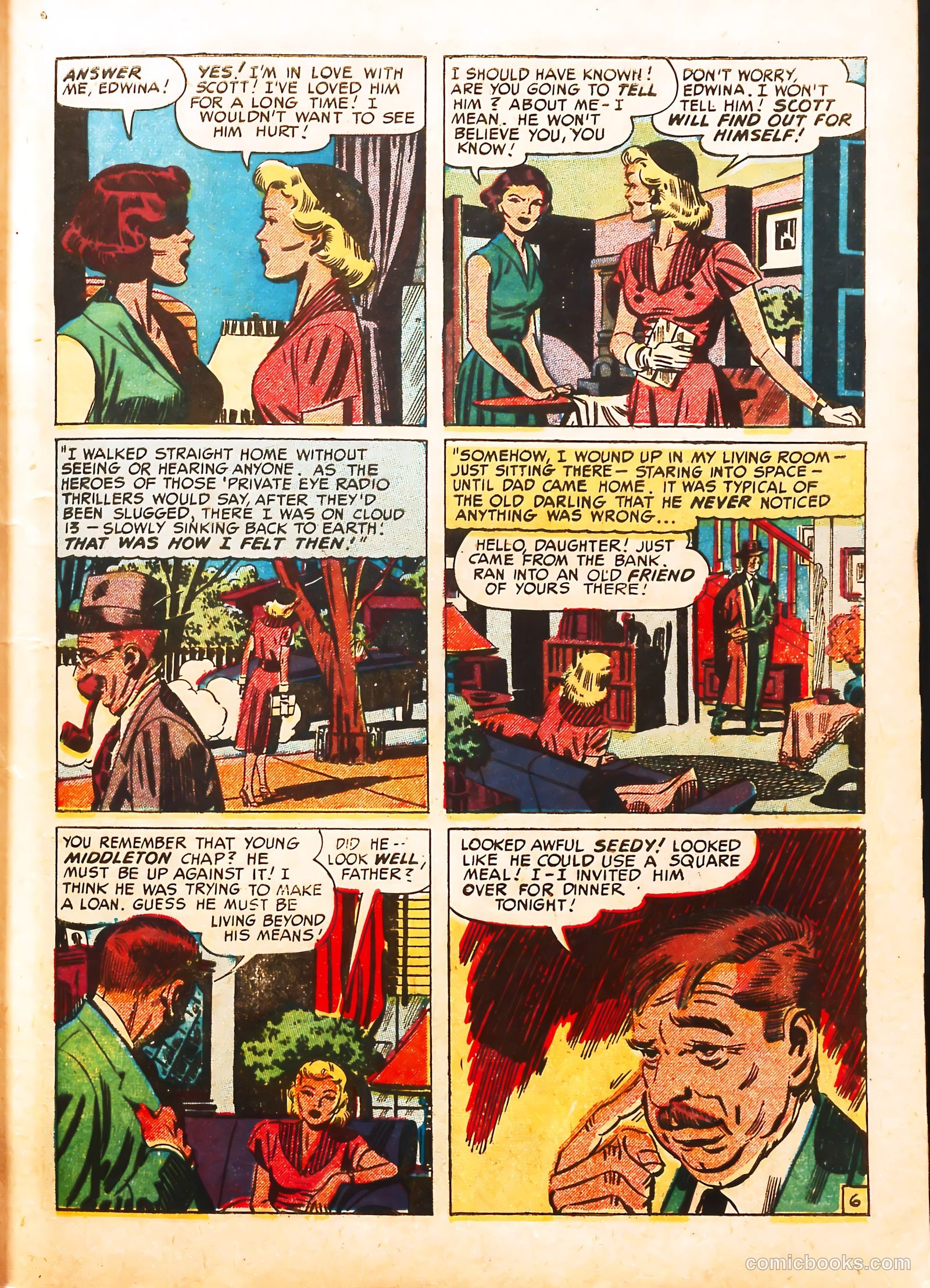 Young Love #17 (1950) — page 17 of 52
