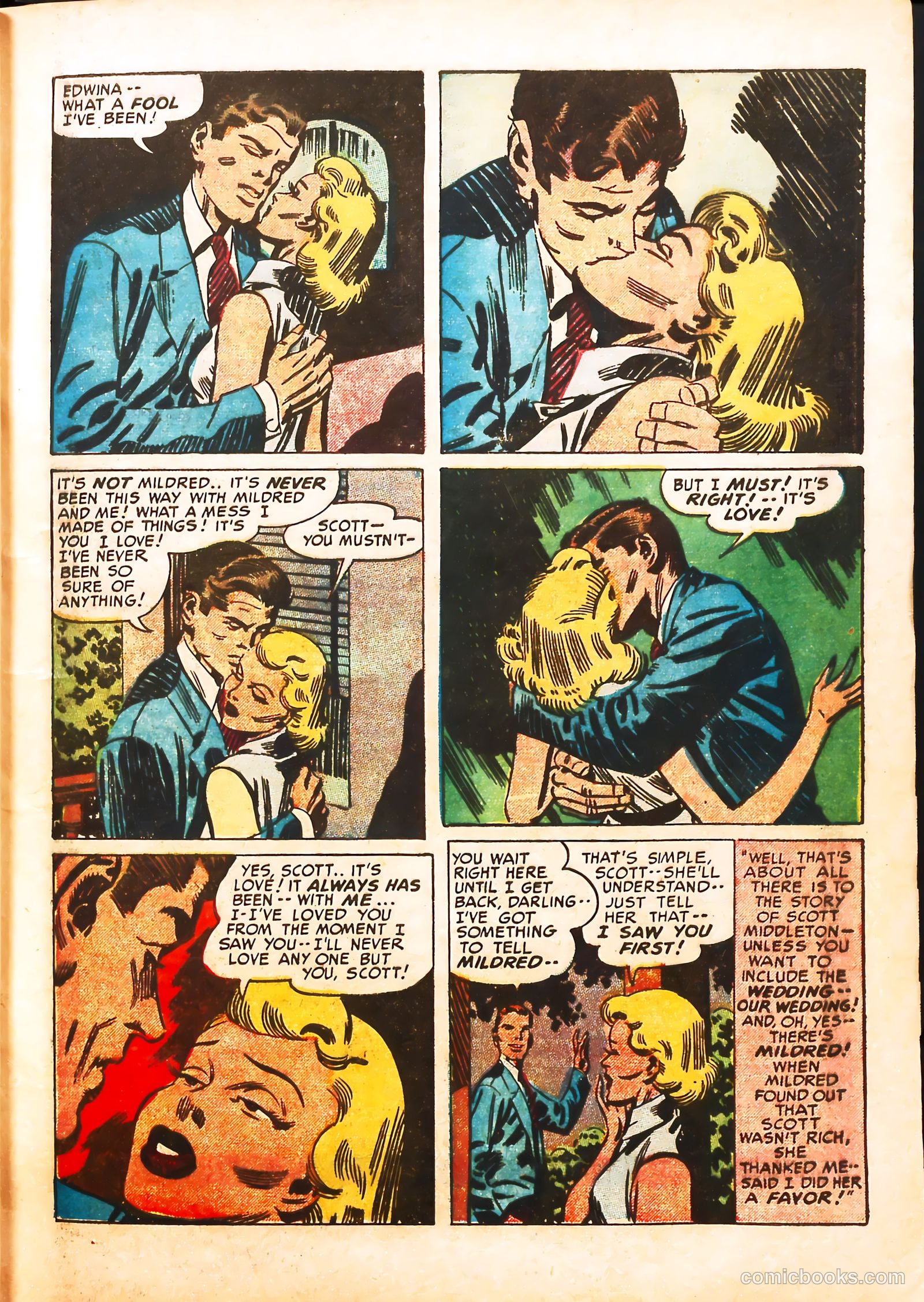 Young Love #17 (1950) — page 19 of 52