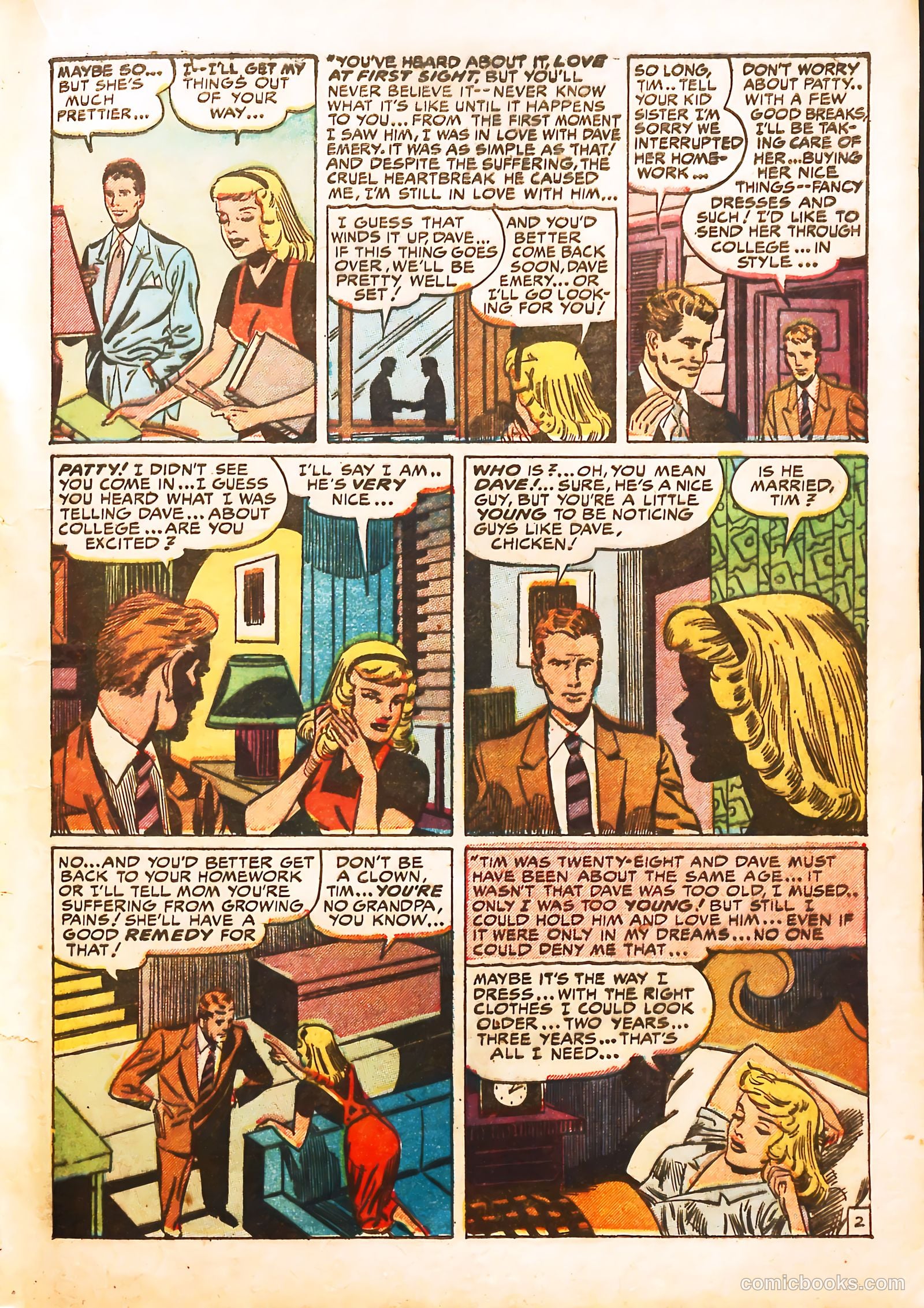 Young Love #17 (1950) — page 25 of 52