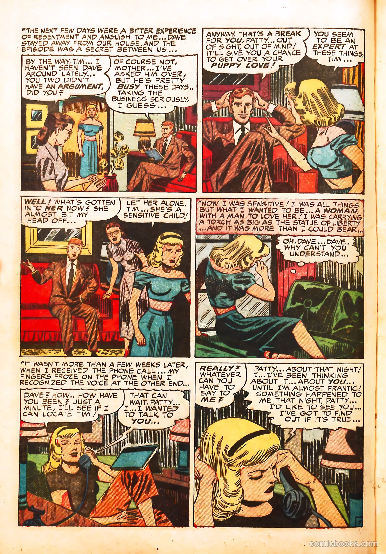 Young Love #17 (1950) — page 30 of 52