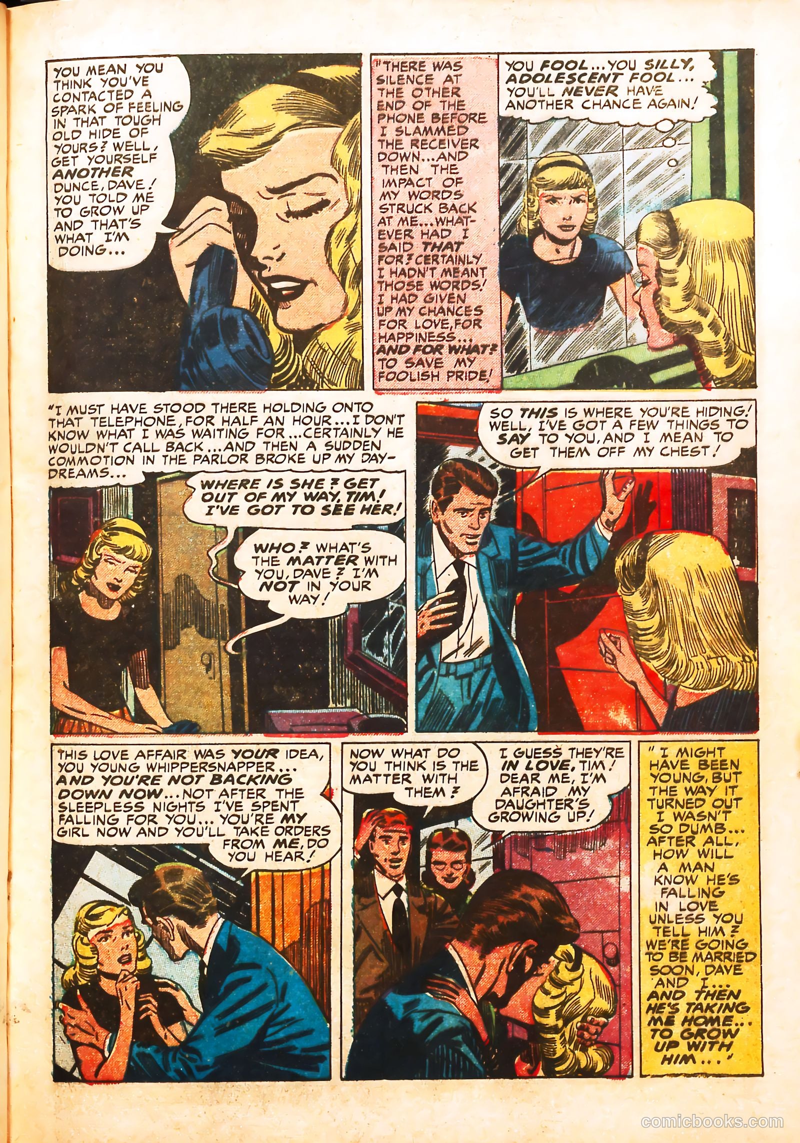 Young Love #17 (1950) — page 31 of 52