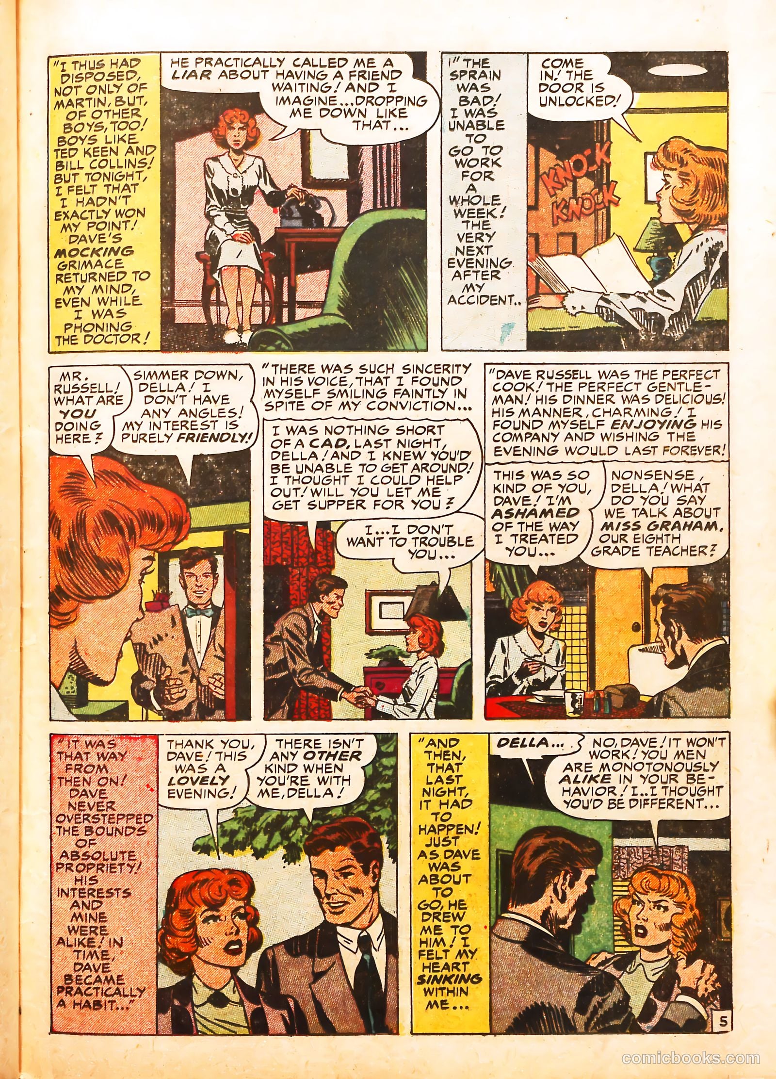 Young Love #17 (1950) — page 39 of 52