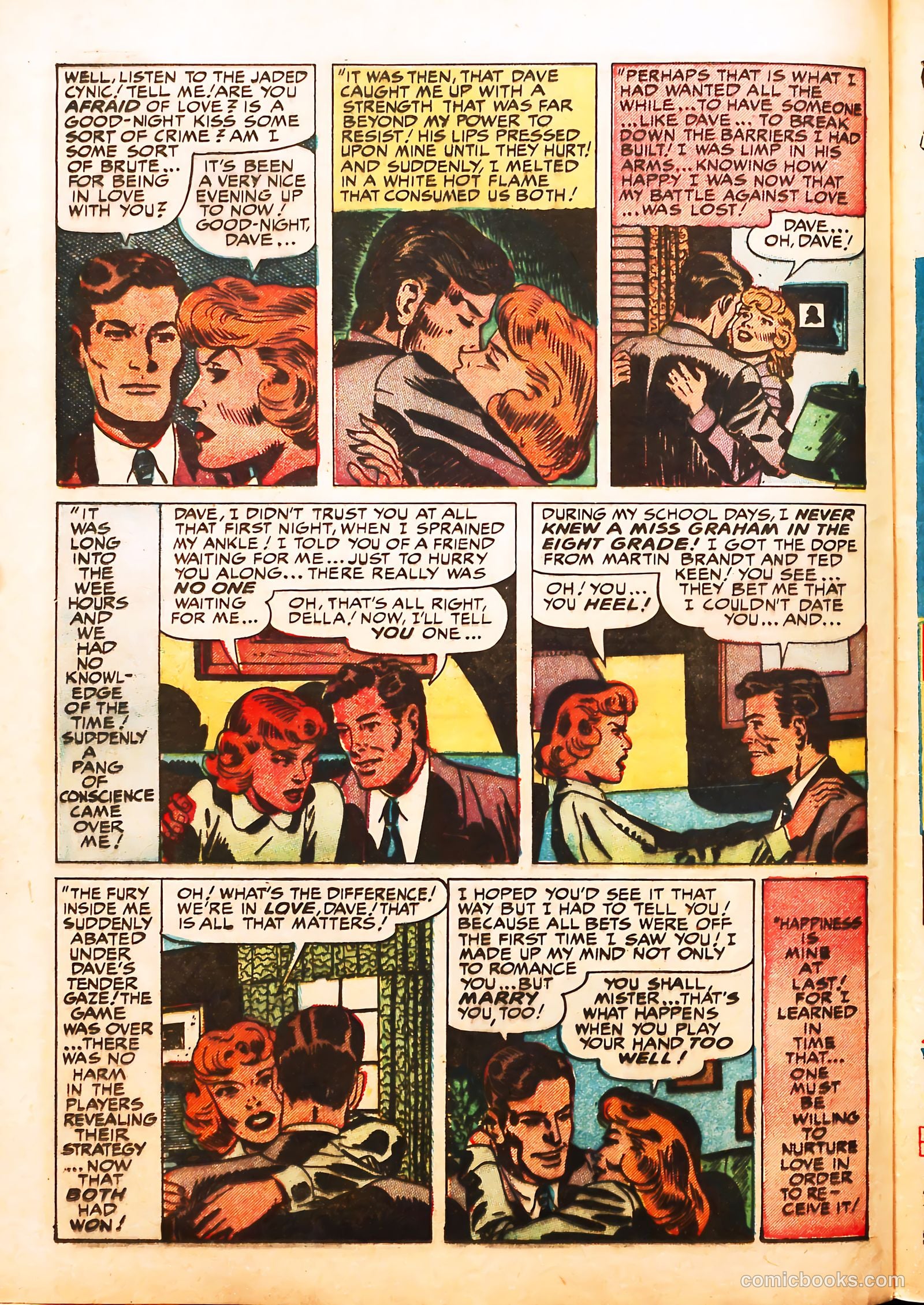 Young Love #17 (1950) — page 40 of 52