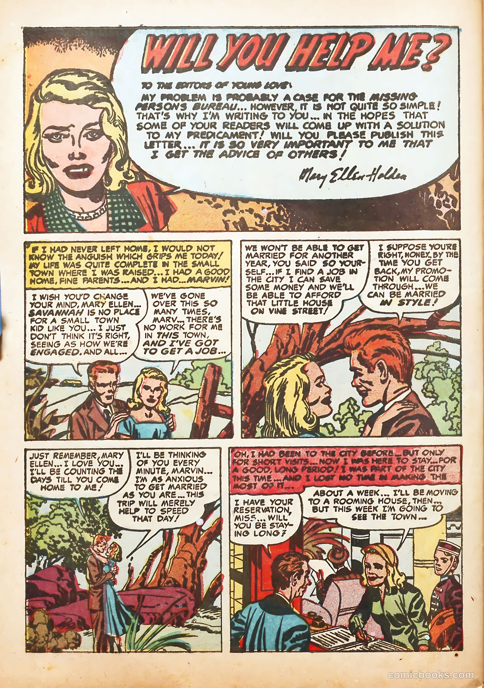 Young Love #18 (1949) — page 36 of 53
