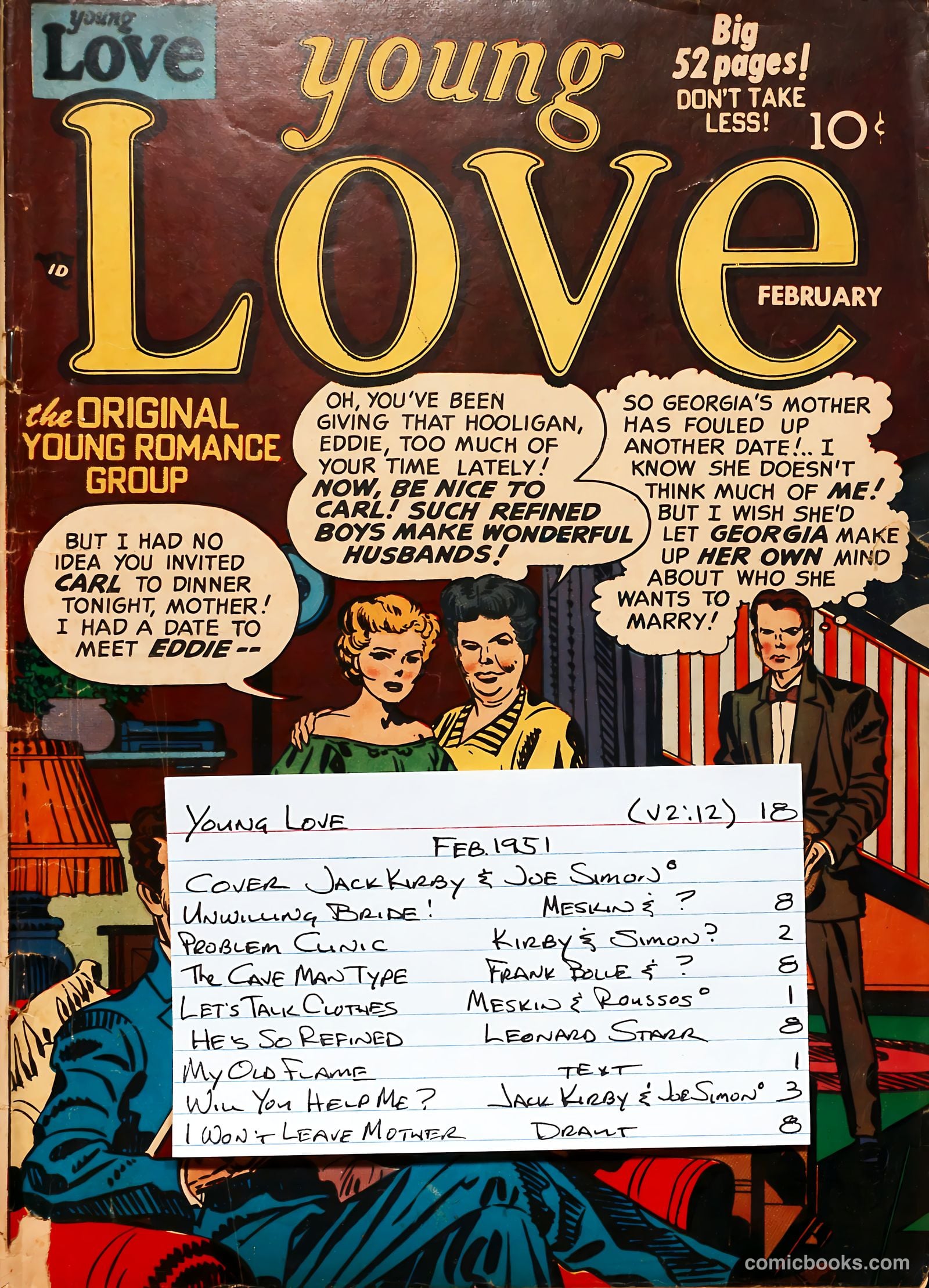 Young Love #18 (1949) — page 53 of 53