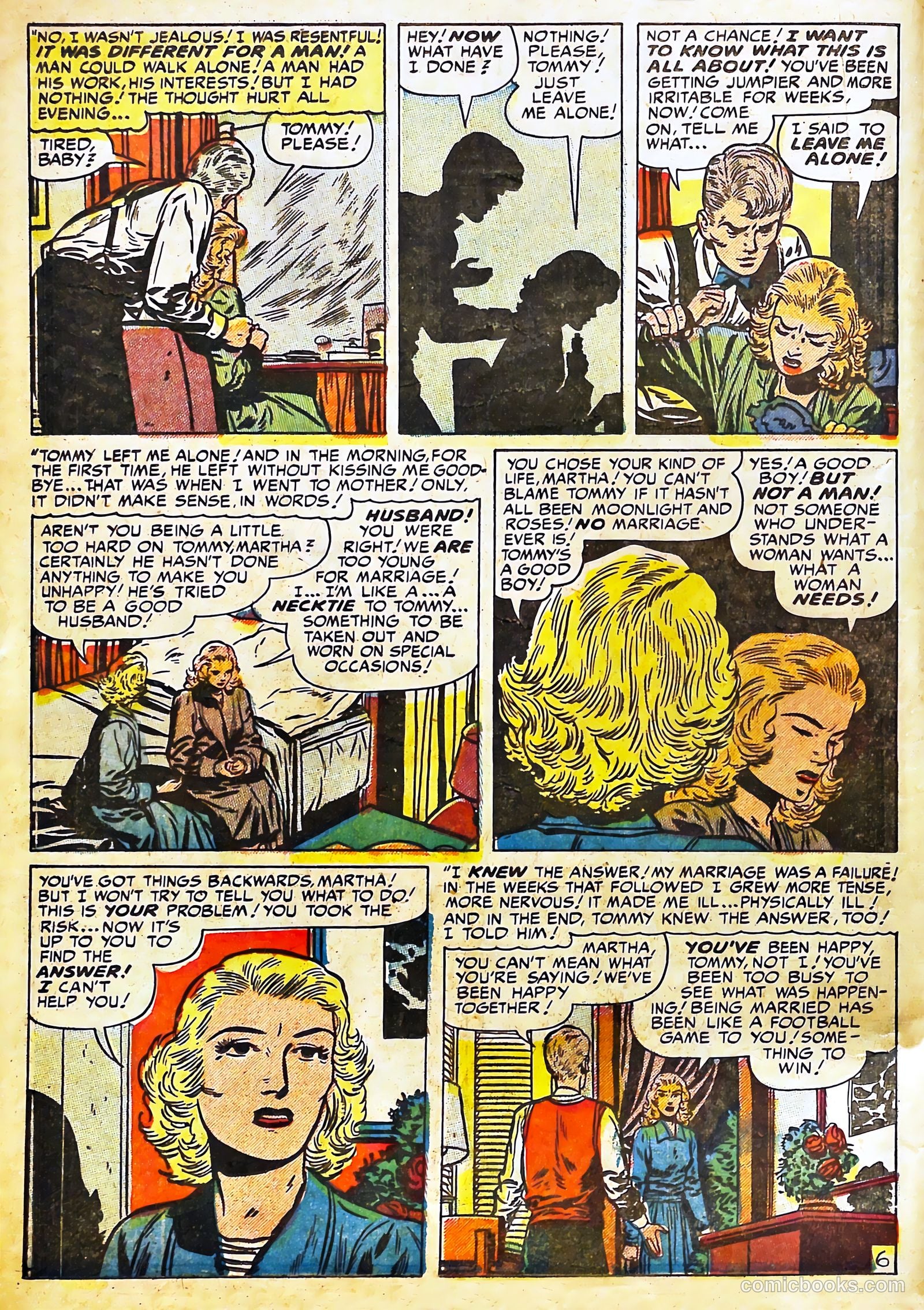 Young Love #19 (1949) — page 8 of 52