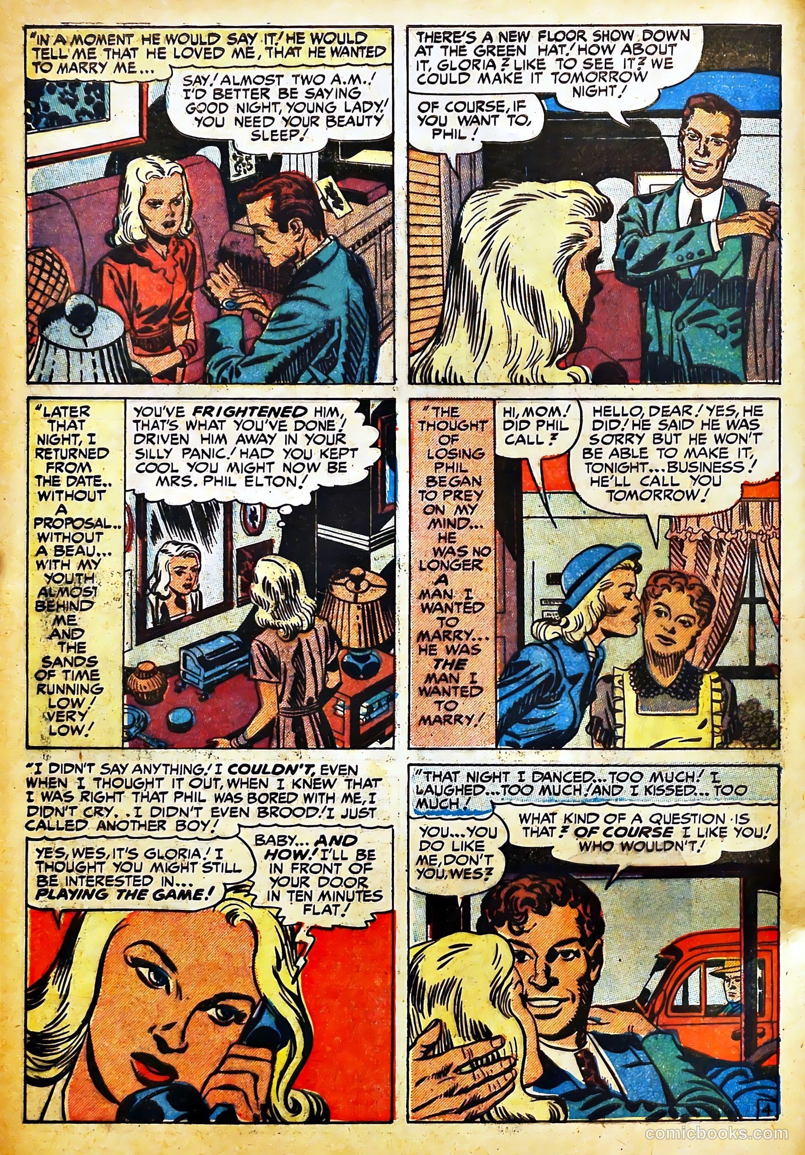 Young Love #19 (1949) — page 16 of 52
