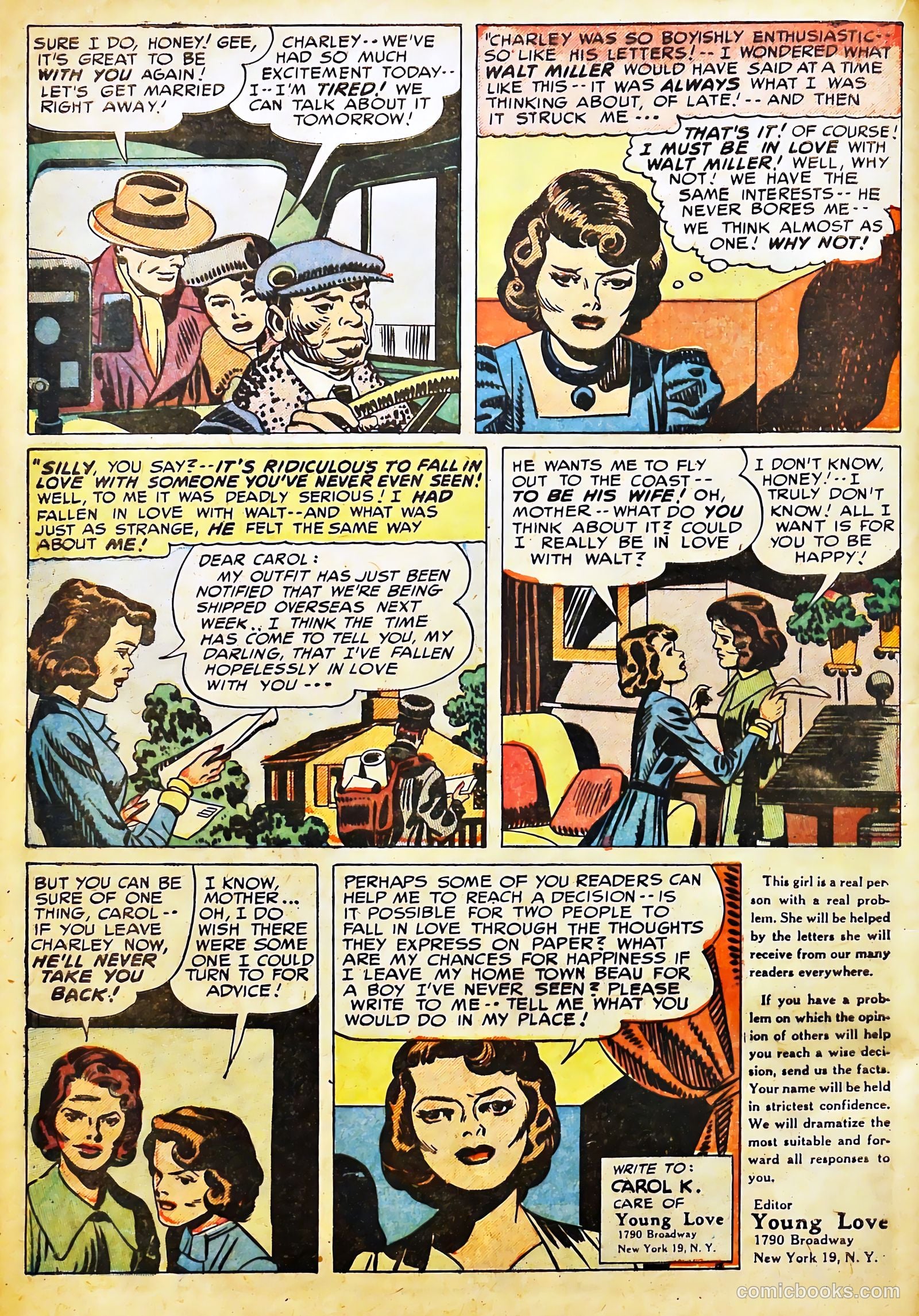 Young Love #19 (1949) — page 22 of 52