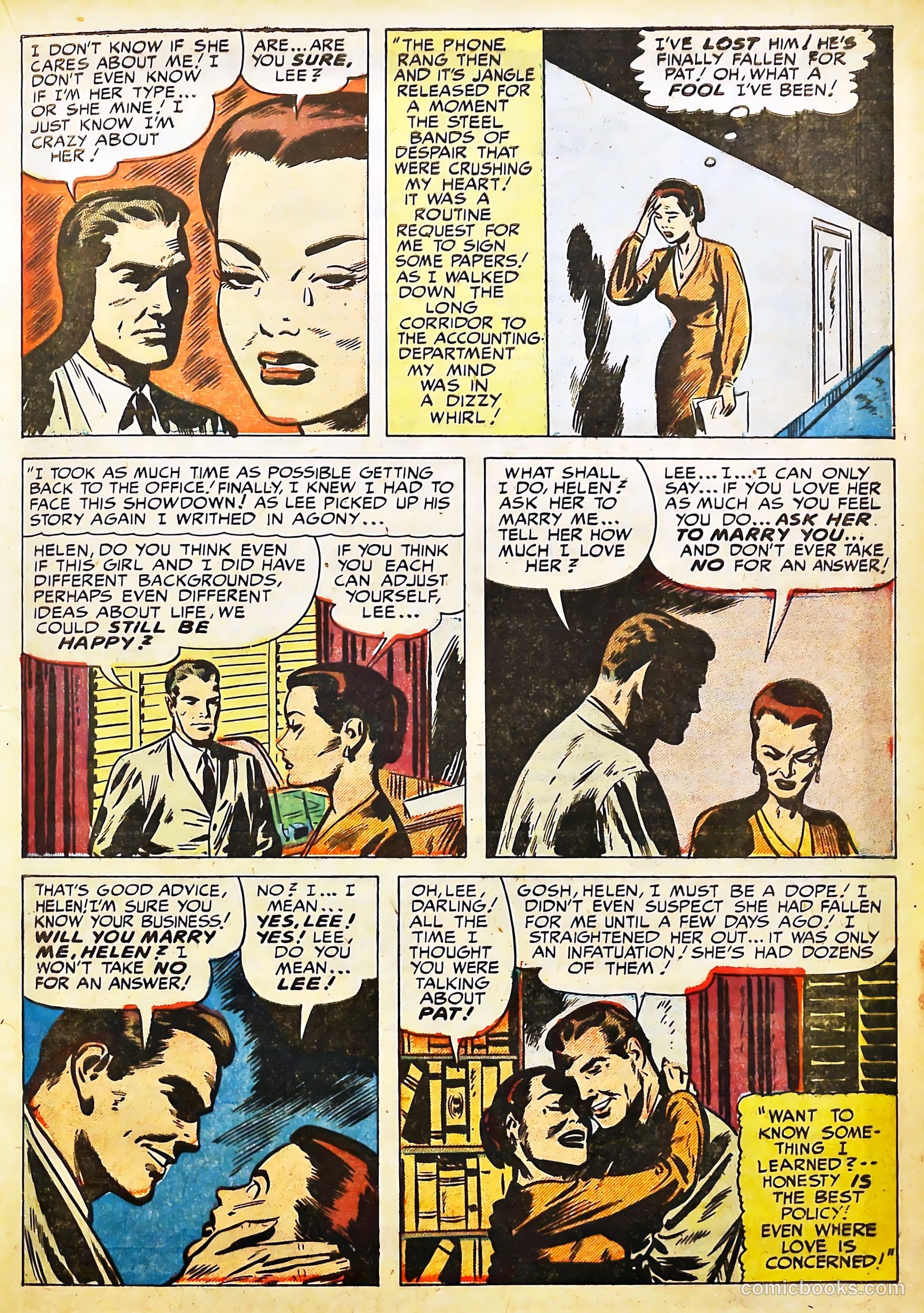 Young Love #19 (1949) — page 31 of 52