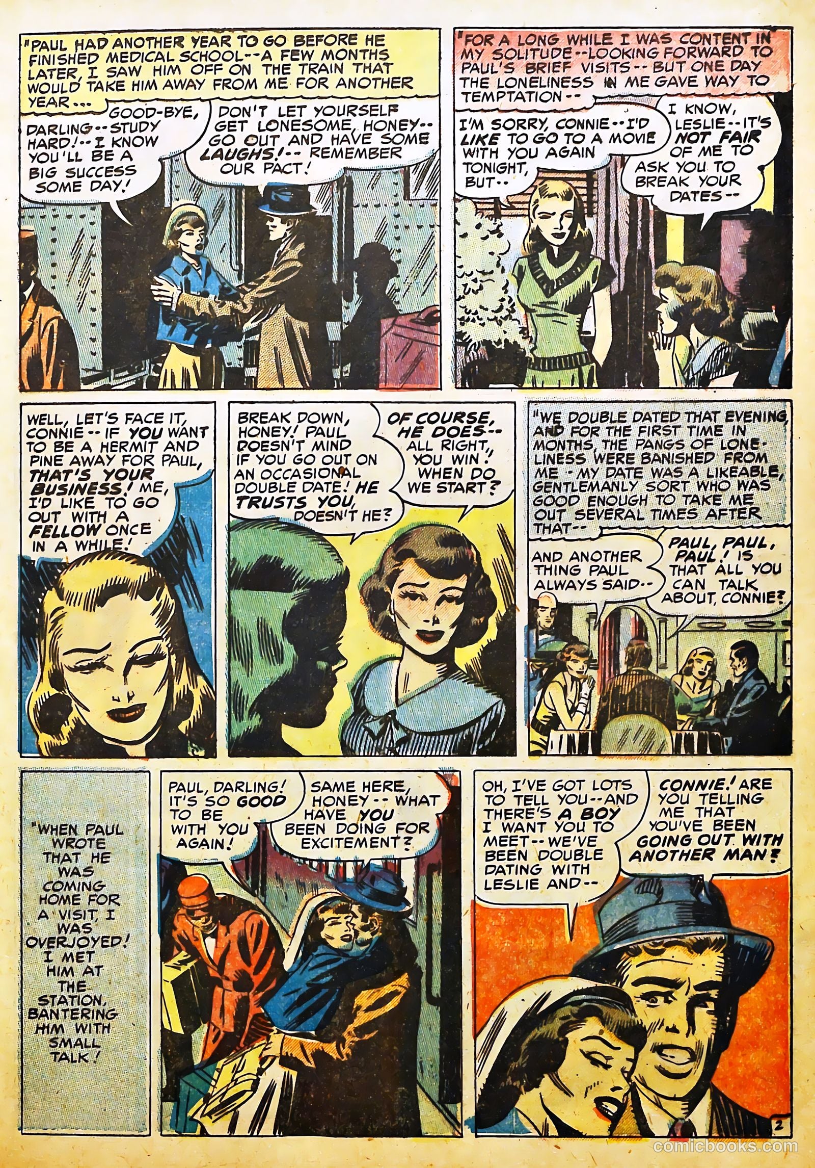 Young Love #19 (1949) — page 35 of 52