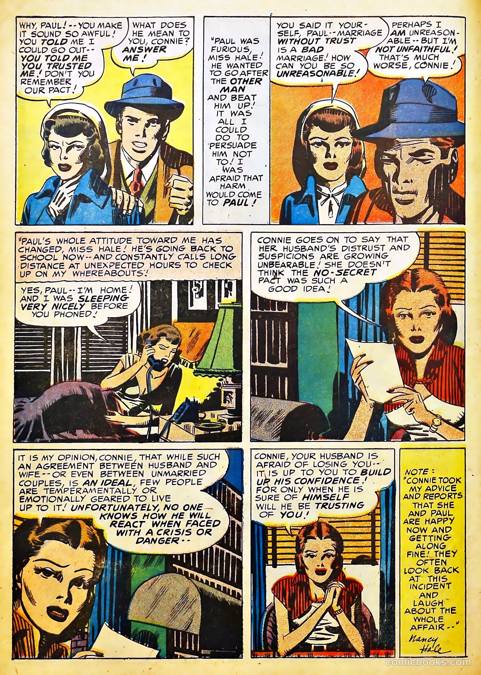 Young Love #19 (1949) — page 36 of 52