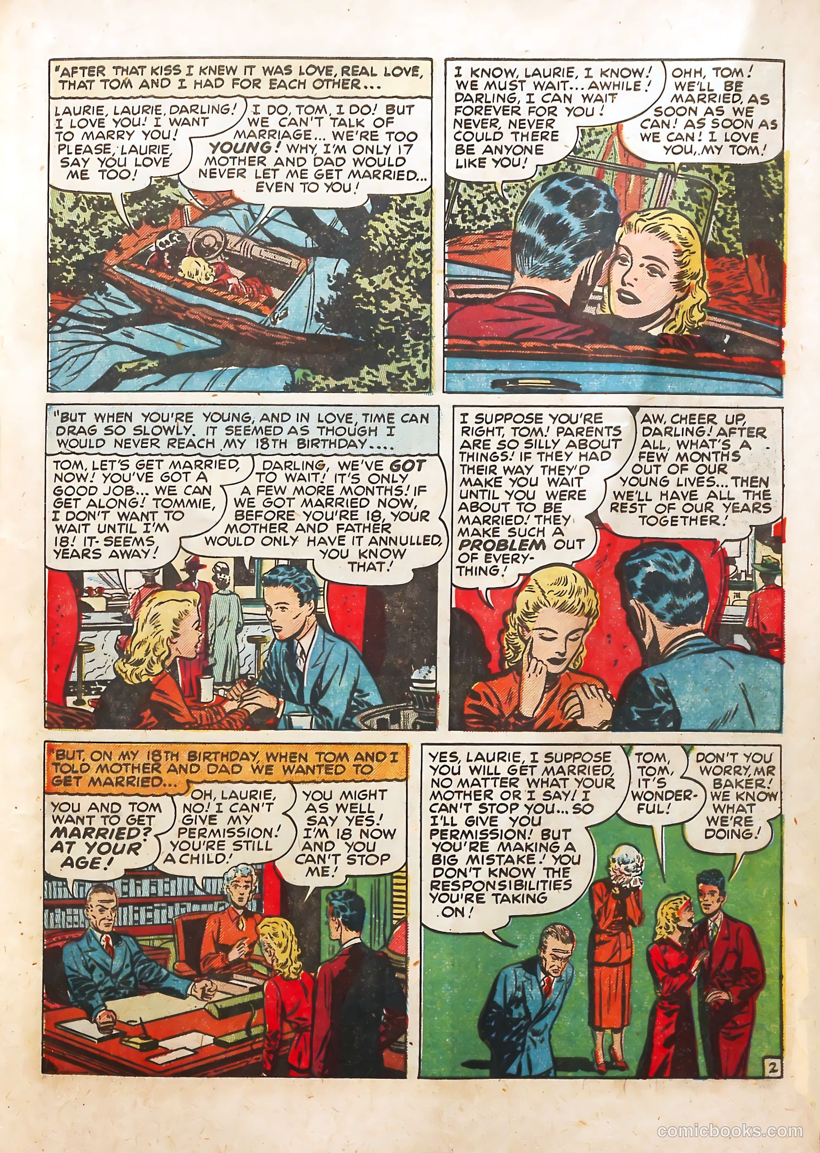 Young Love #2 (1949) — page 17 of 52