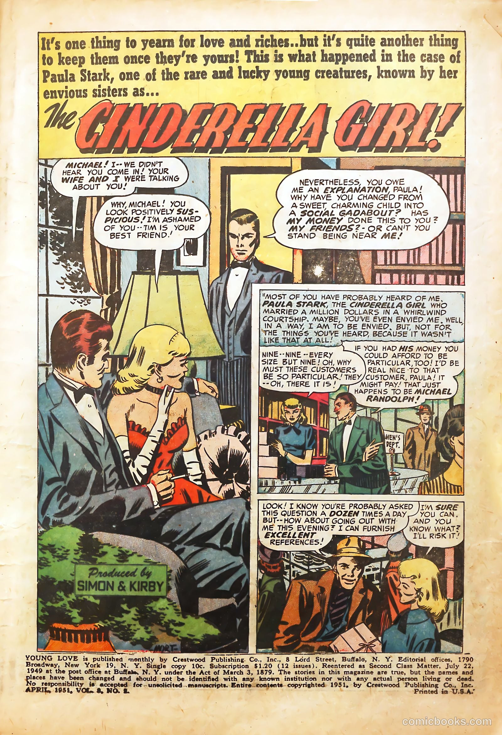 Young Love #20 (1951) — page 3 of 53