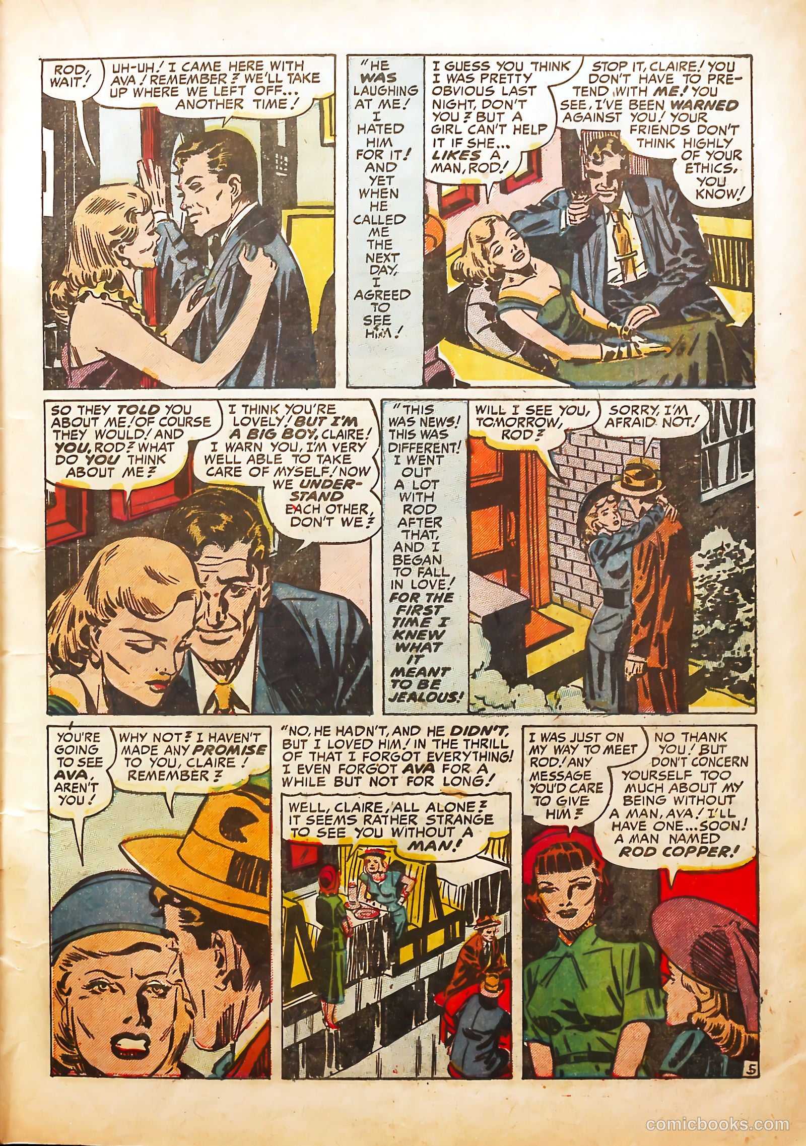 Young Love #20 (1951) — page 21 of 53