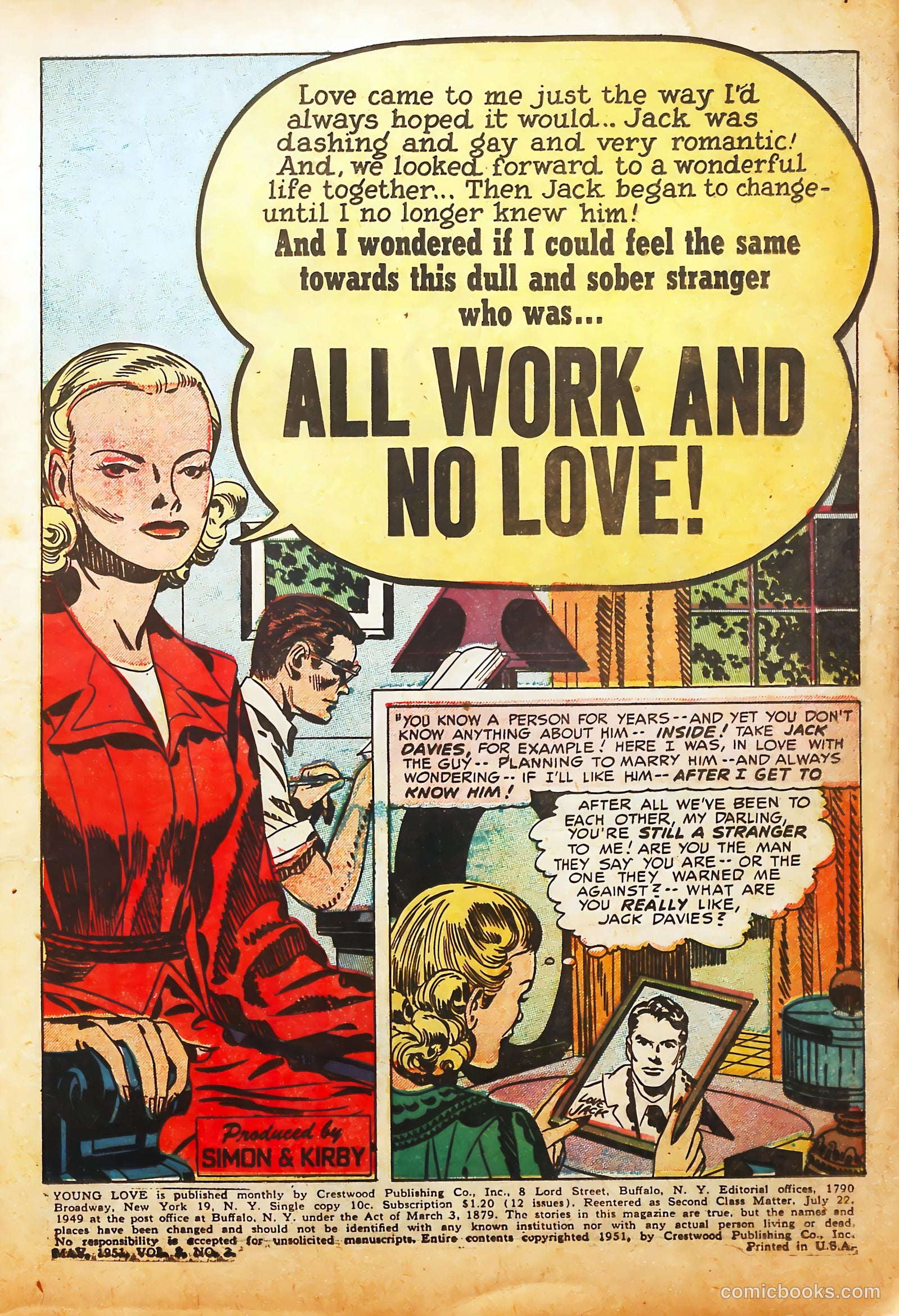Young Love #21 (1949) — page 3 of 52