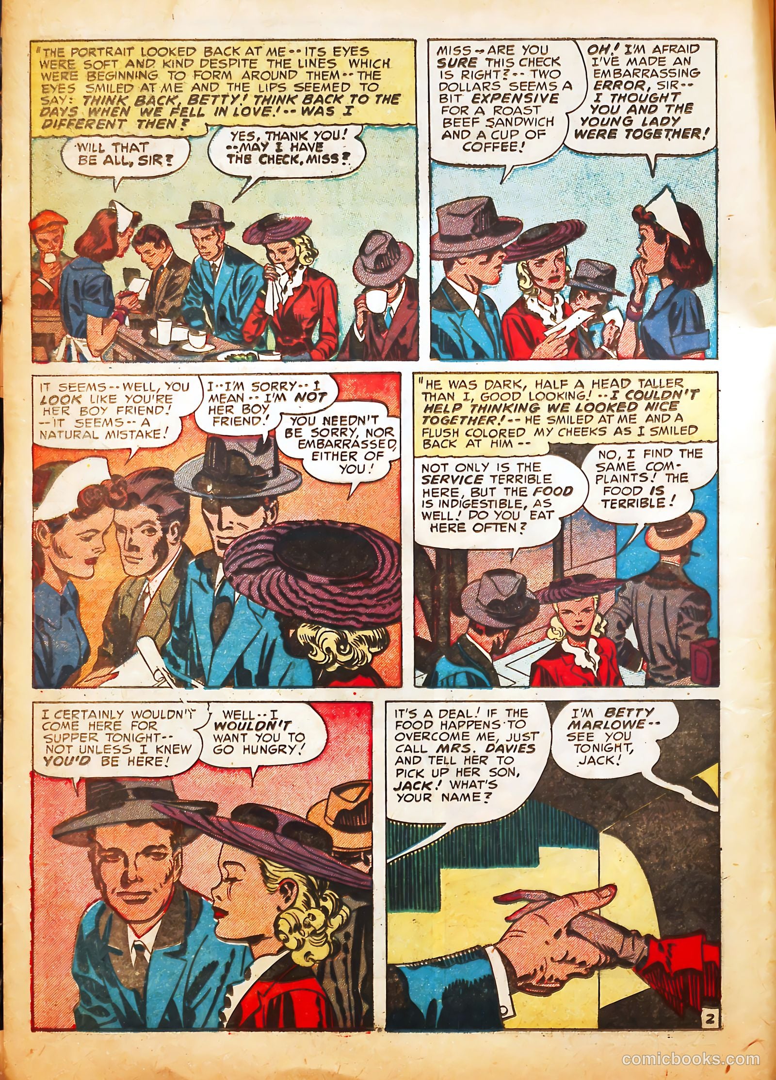 Young Love #21 (1949) — page 4 of 52