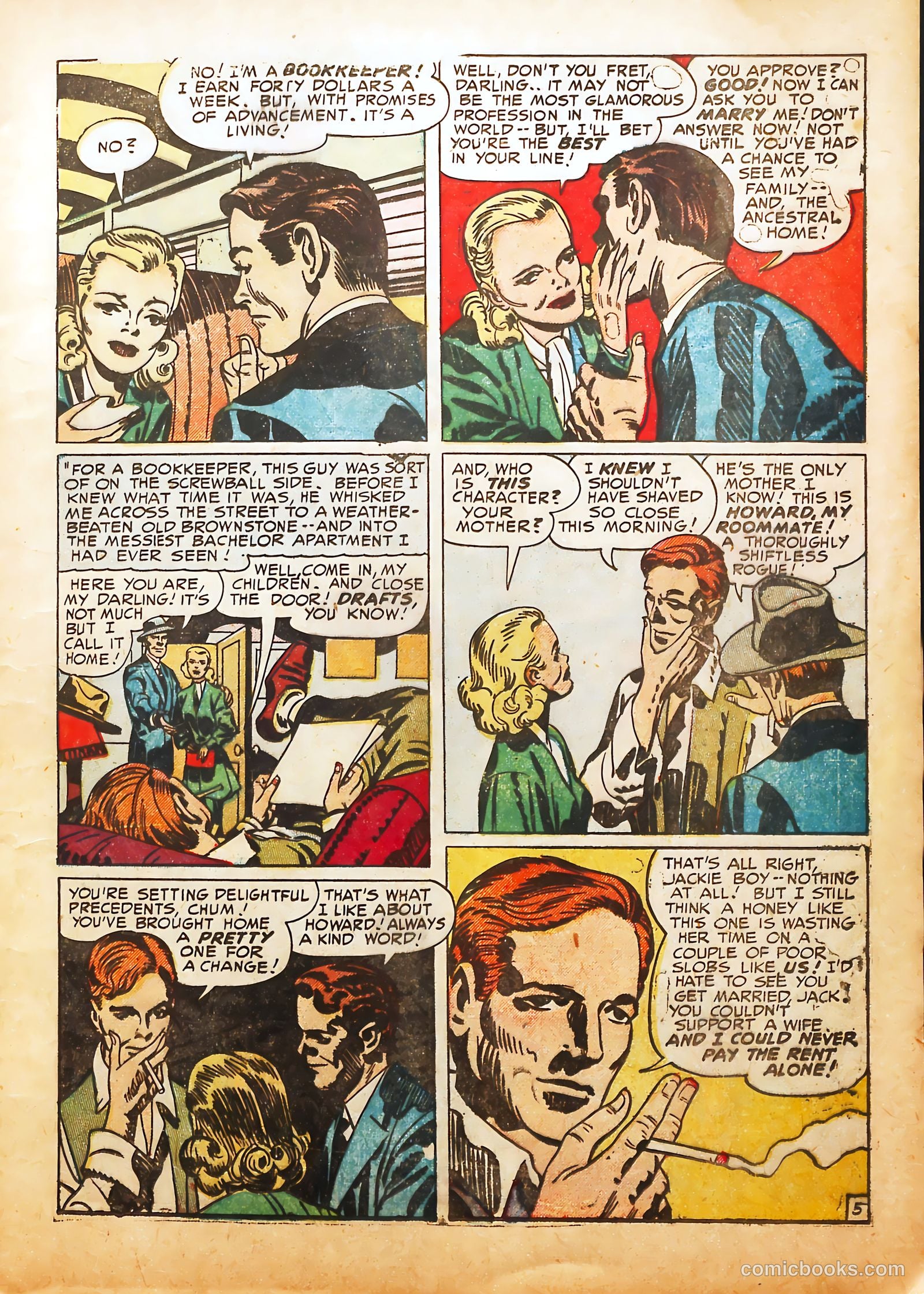 Young Love #21 (1949) — page 7 of 52