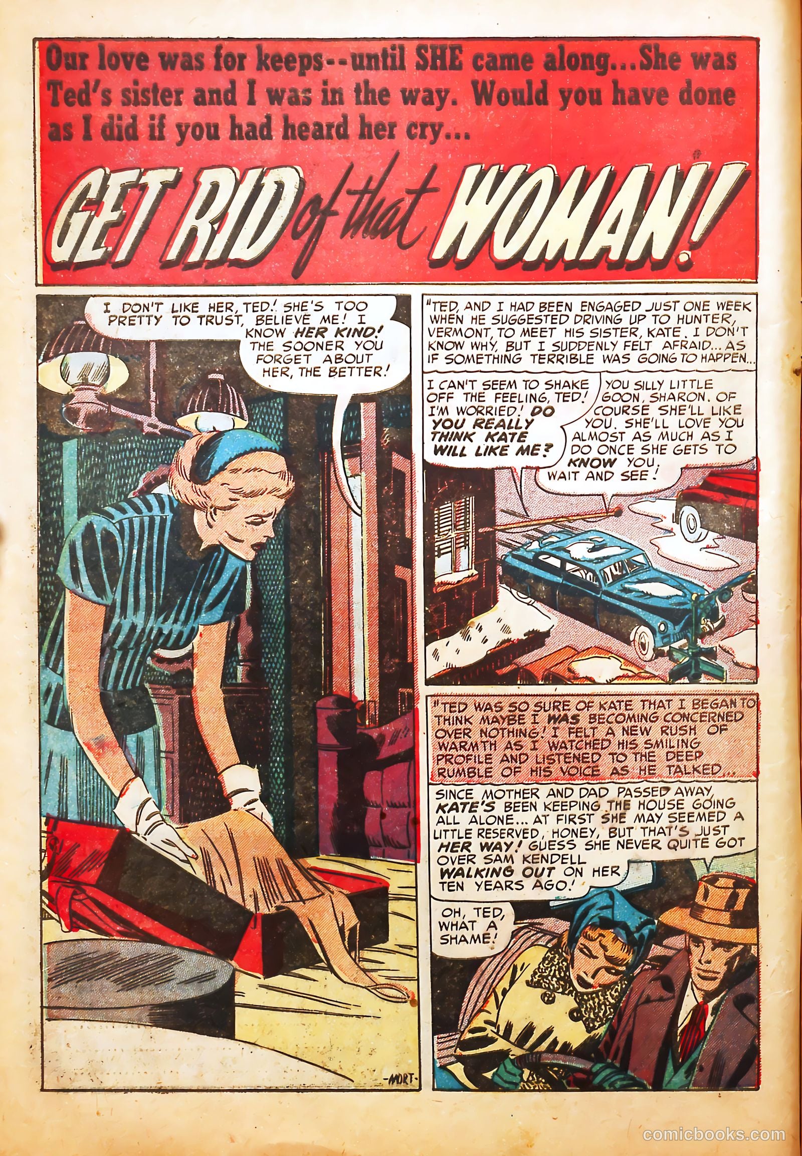 Young Love #21 (1949) — page 16 of 52