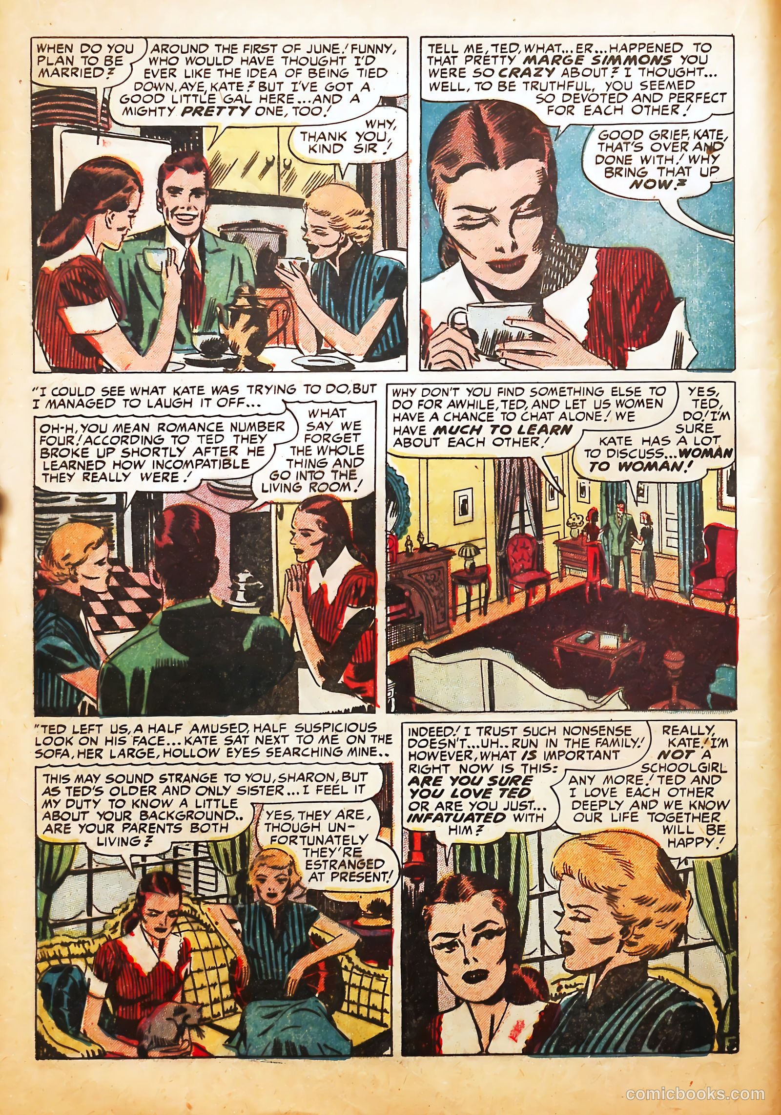 Young Love #21 (1949) — page 18 of 52