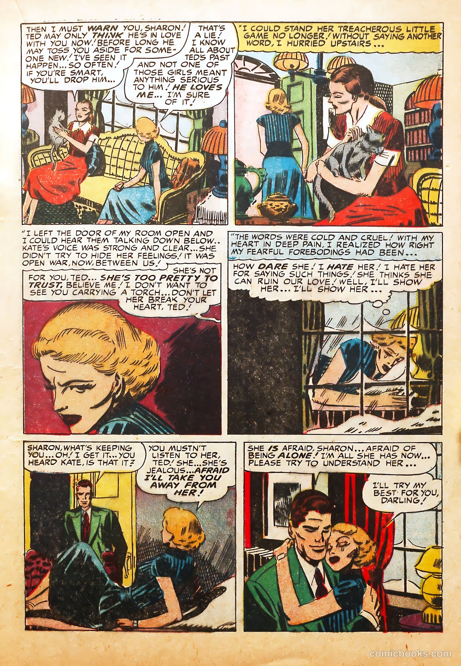 Young Love #21 (1949) — page 19 of 52