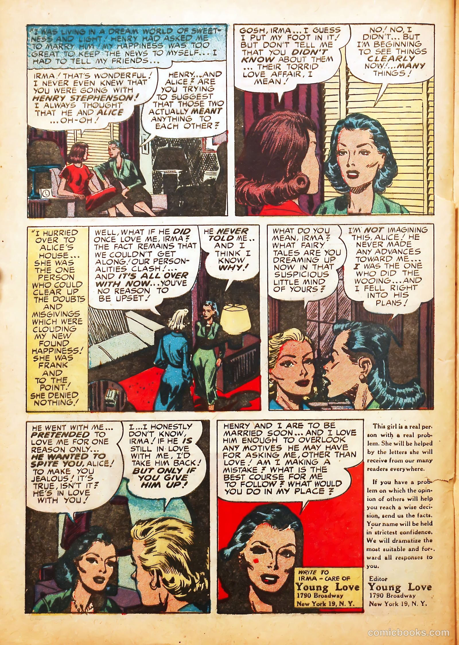 Young Love #21 (1949) — page 28 of 52