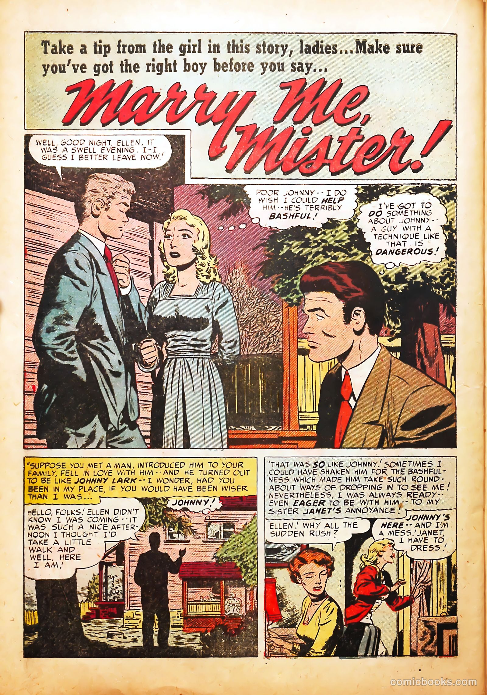 Young Love #21 (1949) — page 32 of 52
